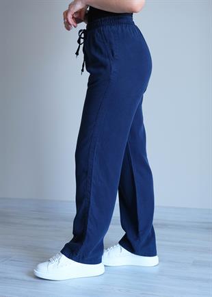 Bol Paça Salaş Pantolon 076 LACİVERT