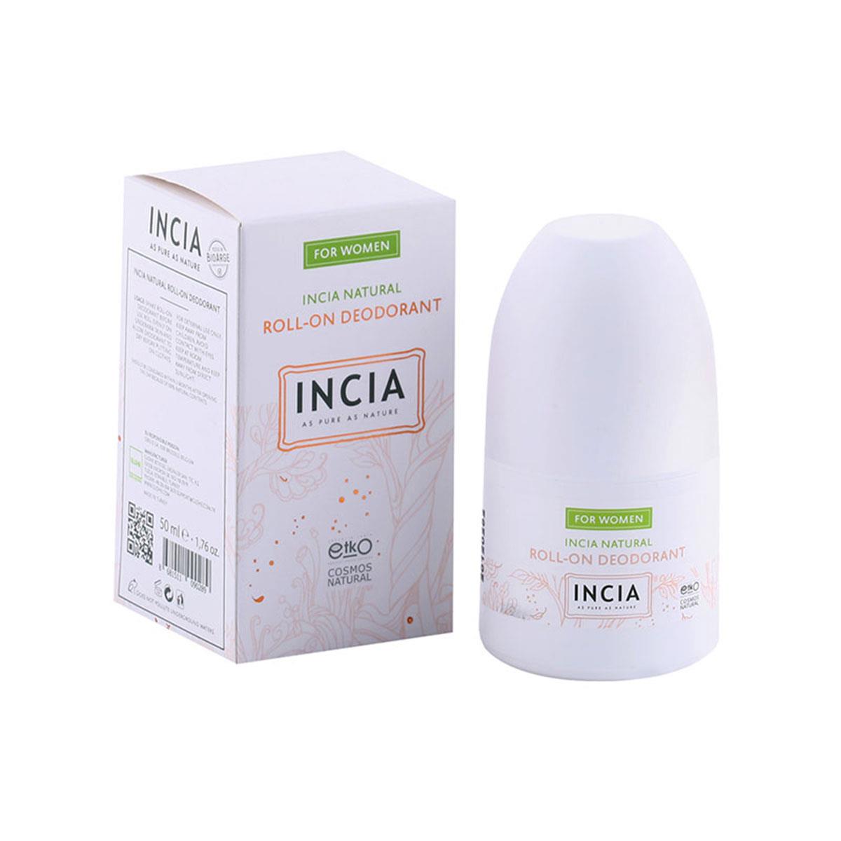 Incia Doğal Roll-On Deodorant Kadın 50 ml - Daffne