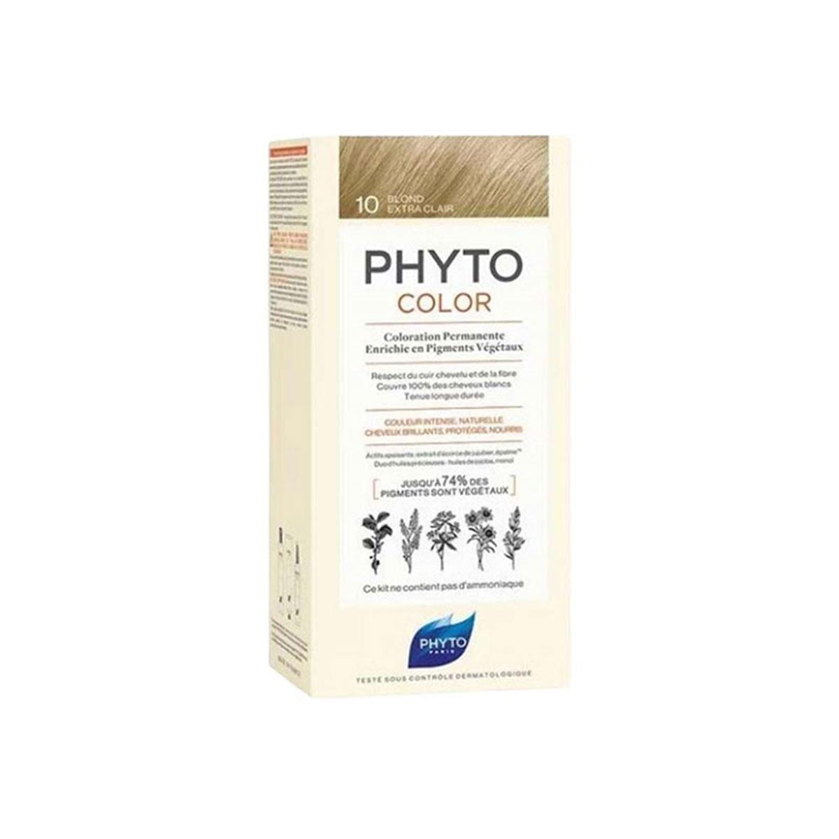 Phyto Phytocolor Bitkisel Saç Boyası 10- Çok Açık Sarı - Daffne