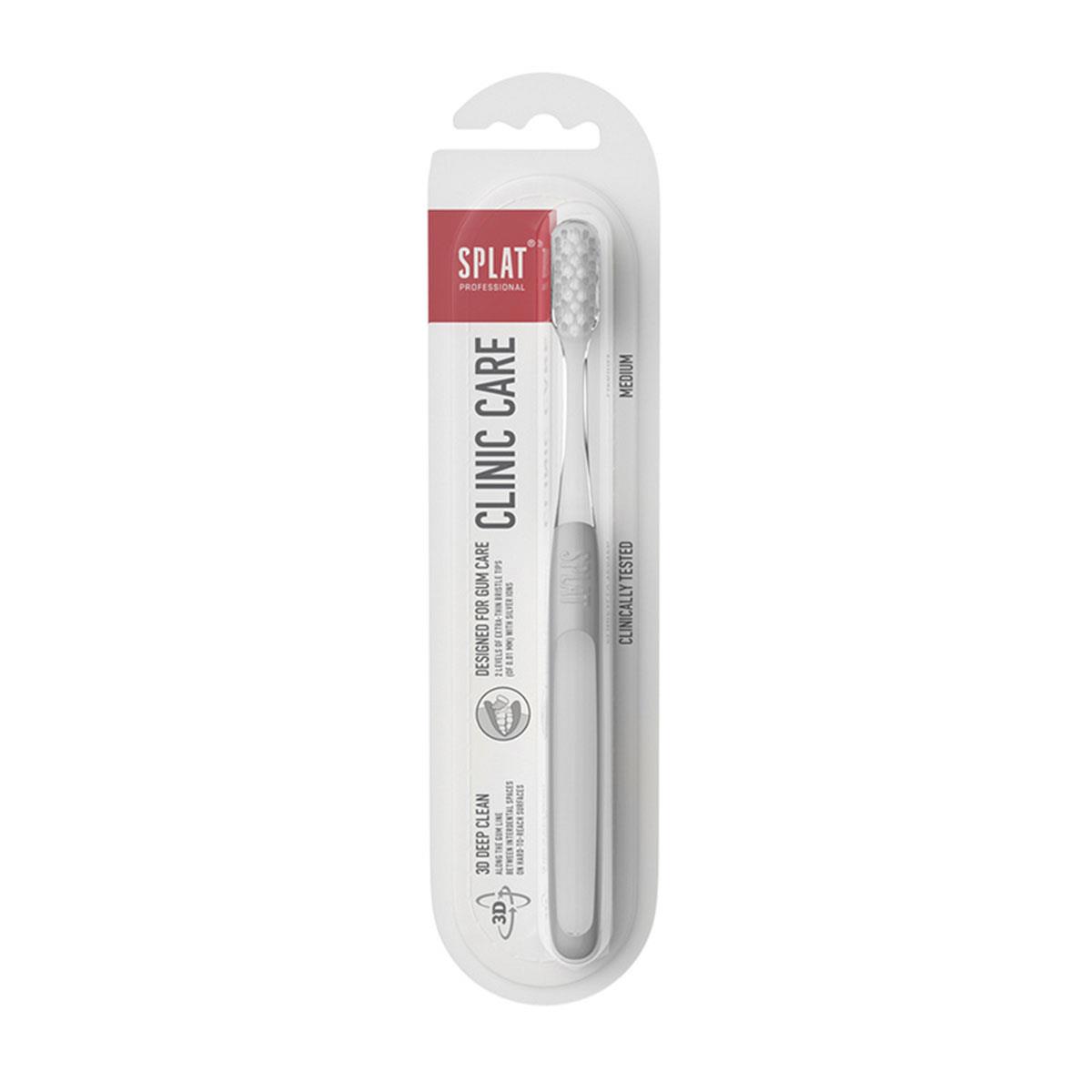Splat Clinic Care Medium Diş Fırçası - Gri - Daffne
