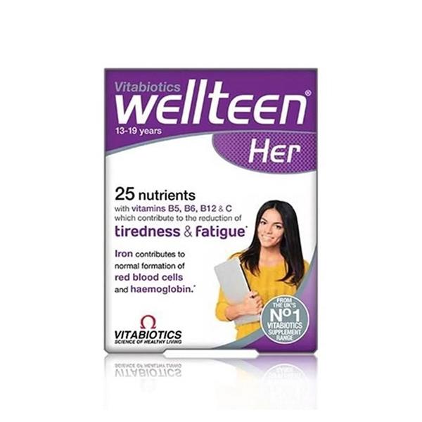 Vitabiotics Wellteen Her 13-19 Years 30 Tablet - Daffne