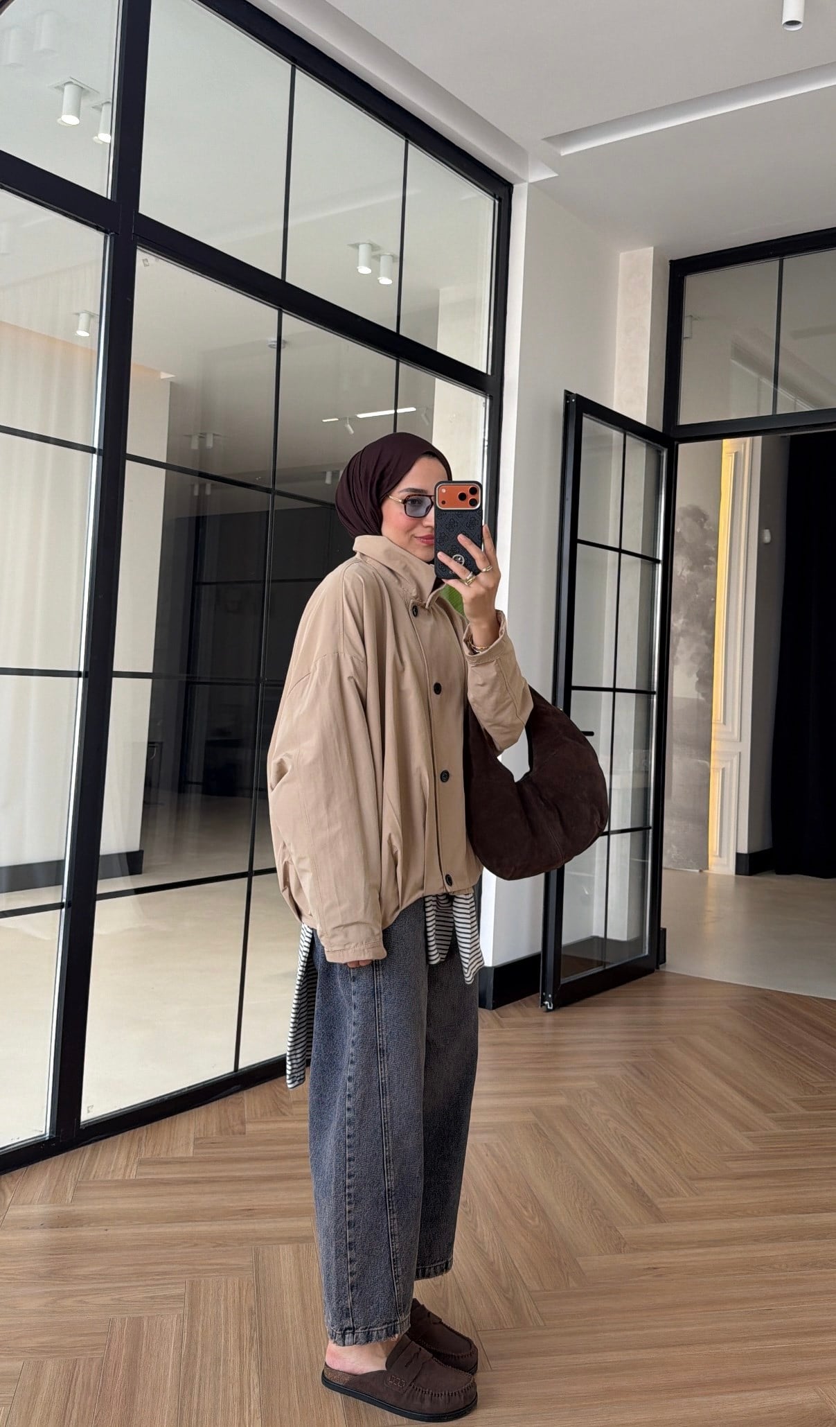 Danla Oversize Trenç Taş