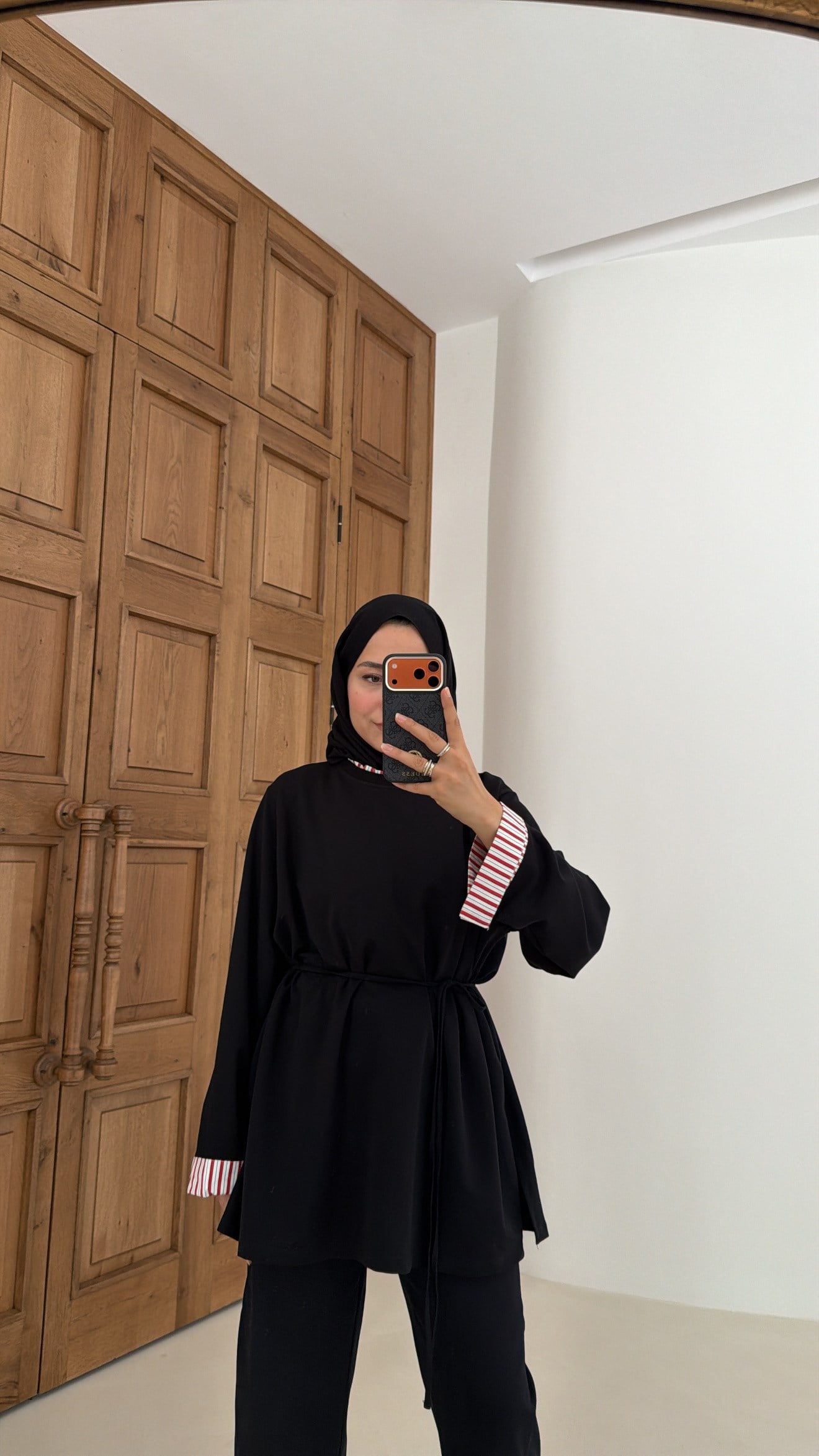 Garnili Oversize Sweat Siyah