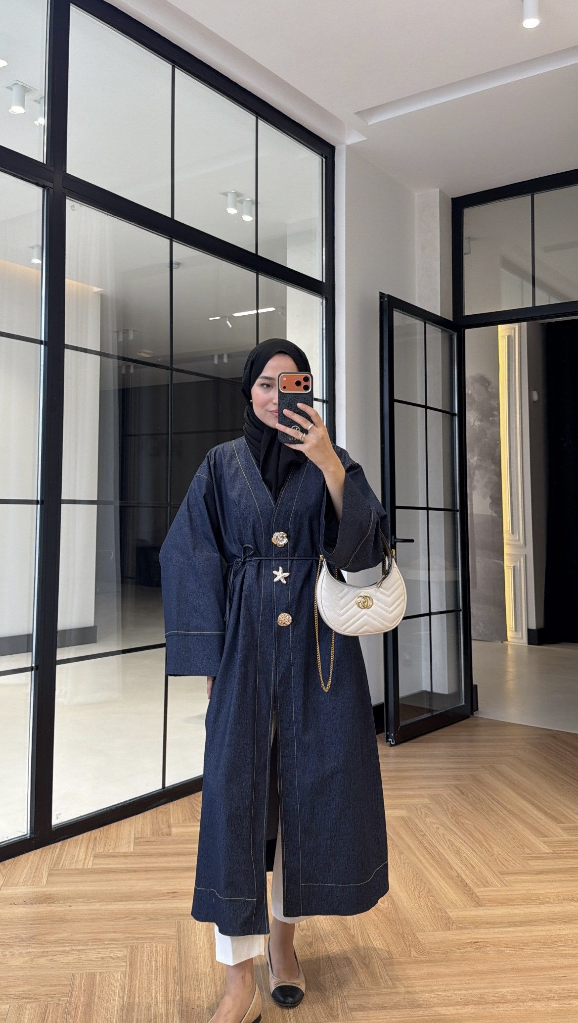 Kimono Kot Ceket Lacivert