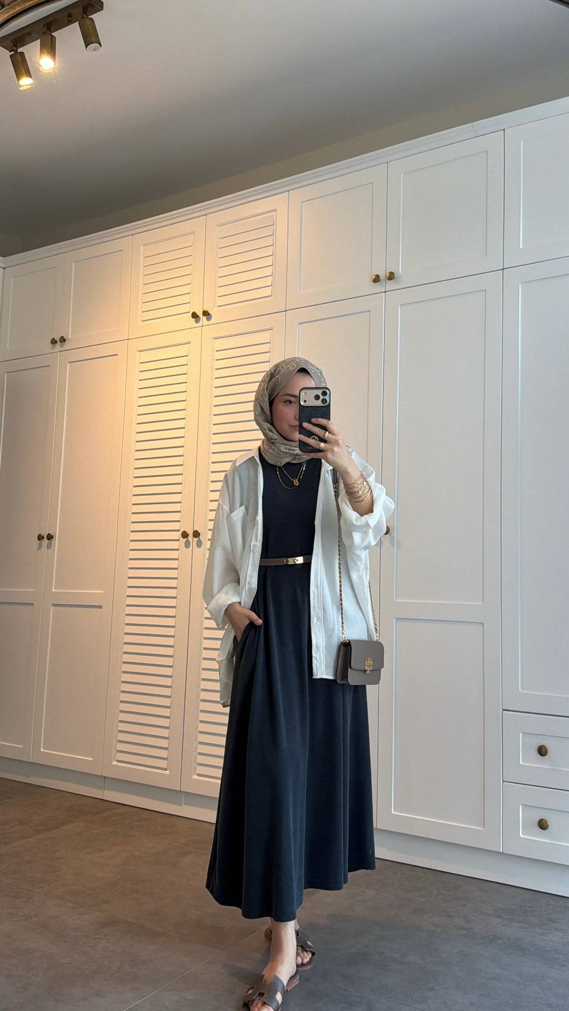 Oversize Basic Gömlek Beyaz