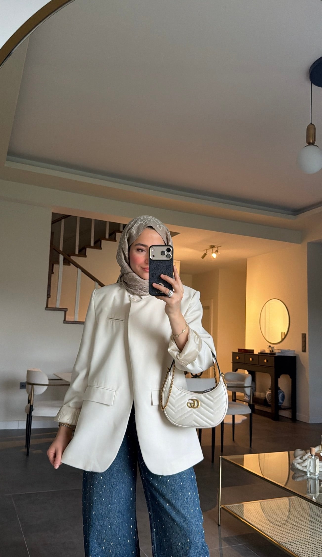 Zra Model Blazer Ceket Ekru