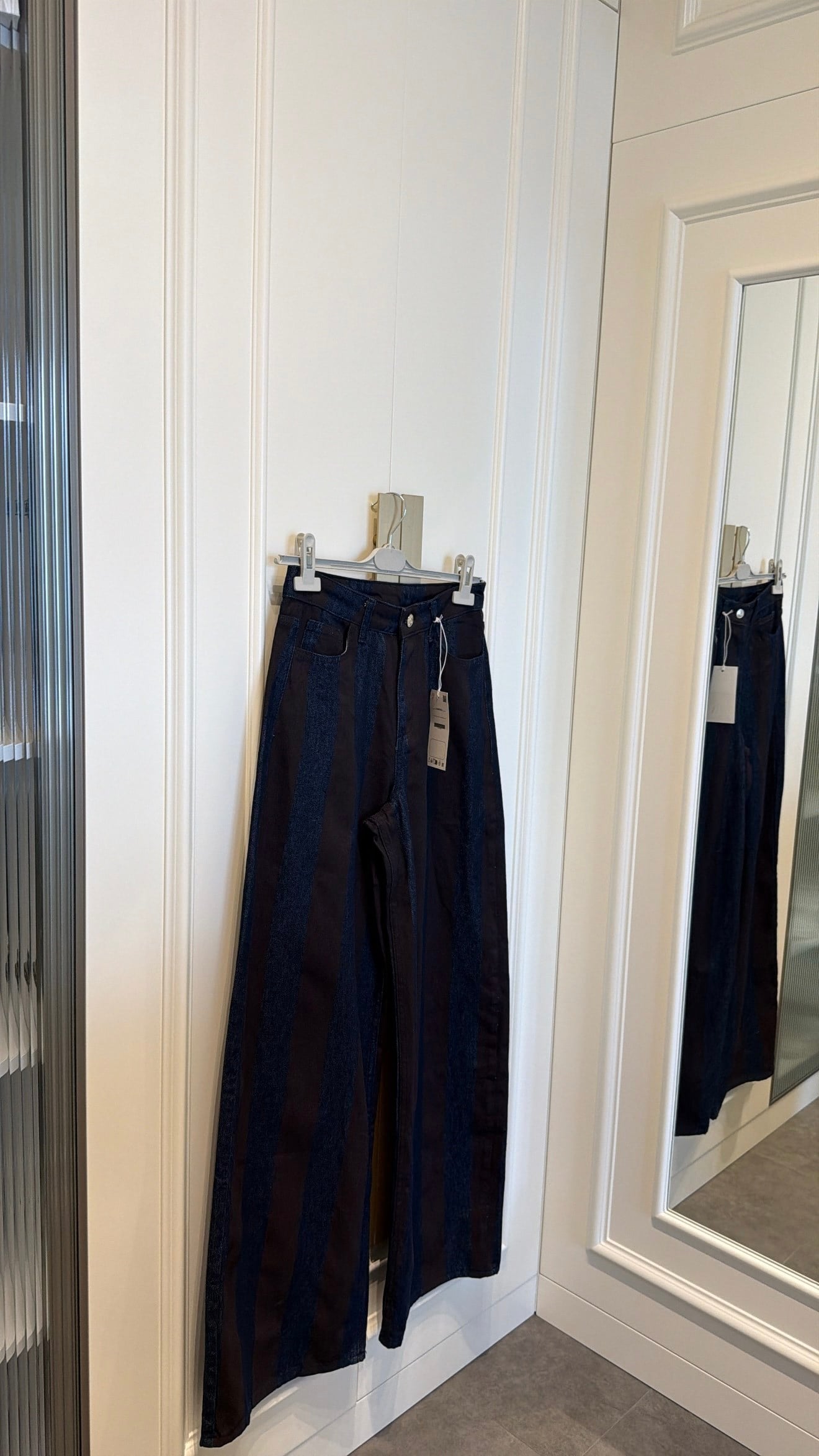 Zra Model Çizgili Palazzo Jean