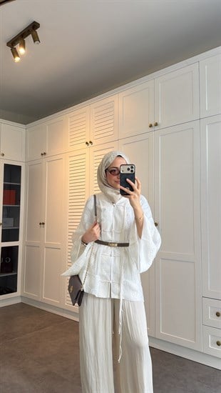 Brode Premium Kimono Beyaz