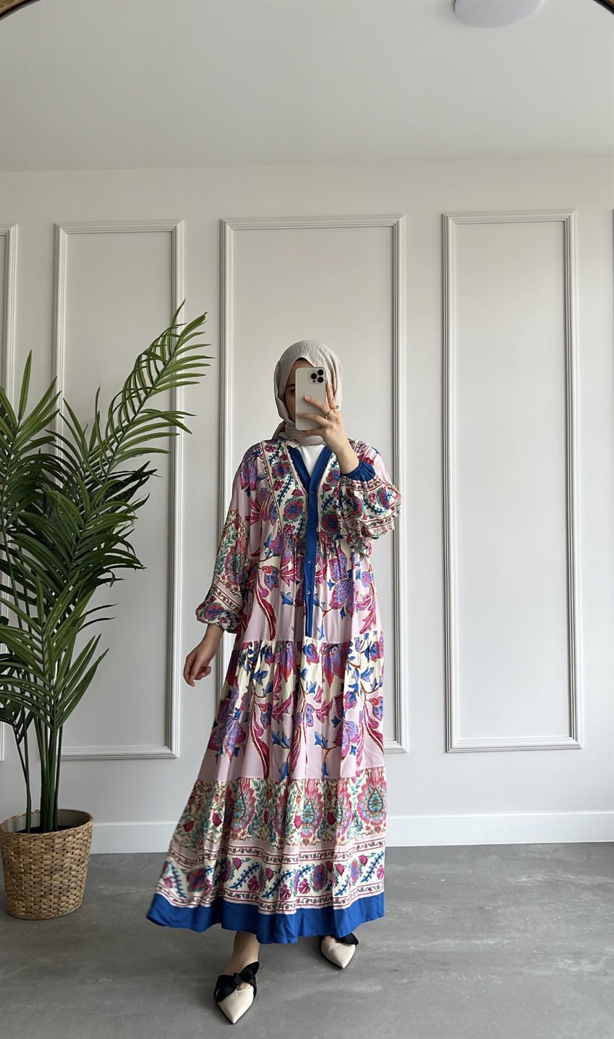 Bali Elbise - Lila