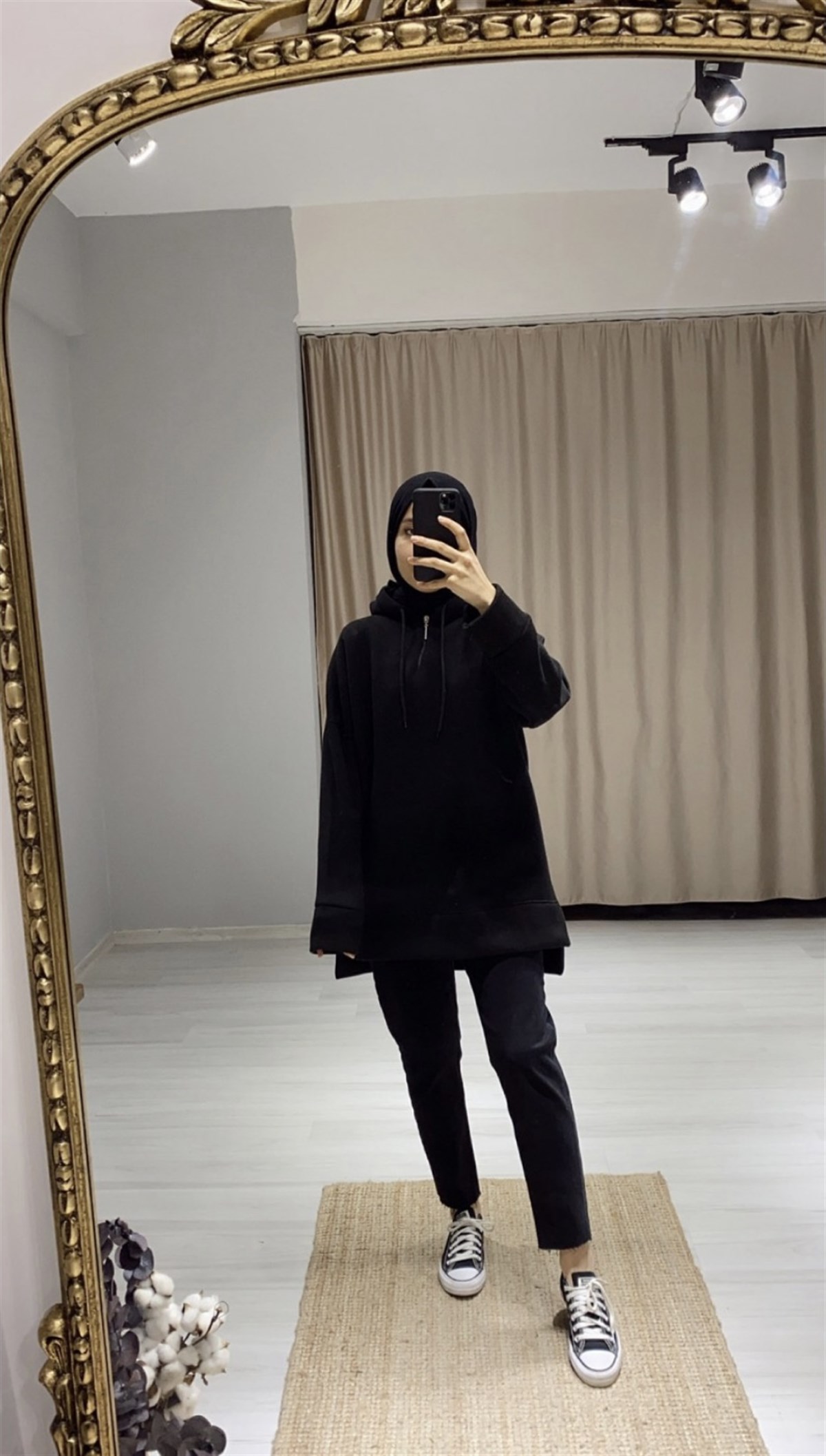 Fermuar Detaylı Sweatshirt