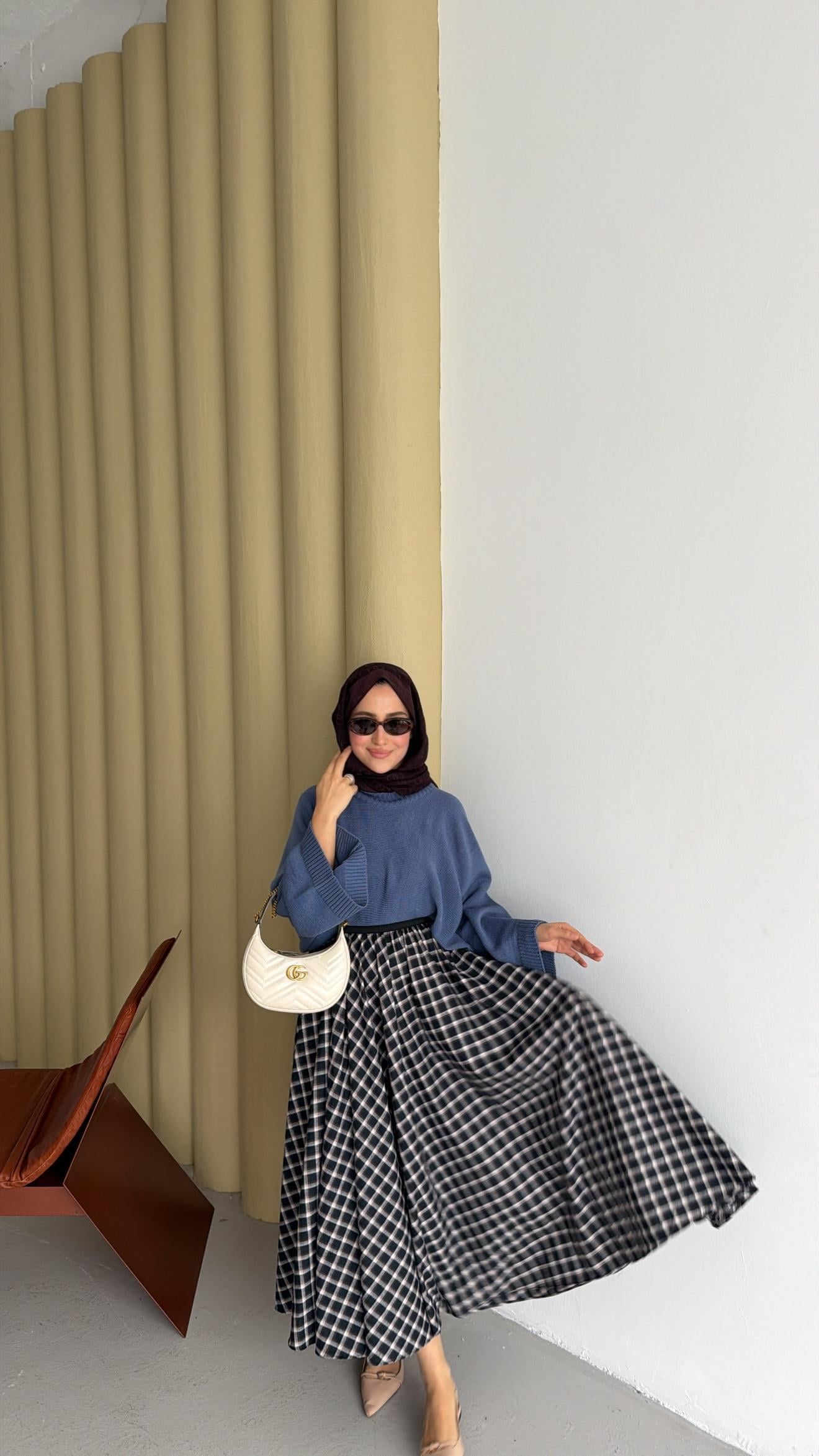 Geniş Kol Oversize Kazak 