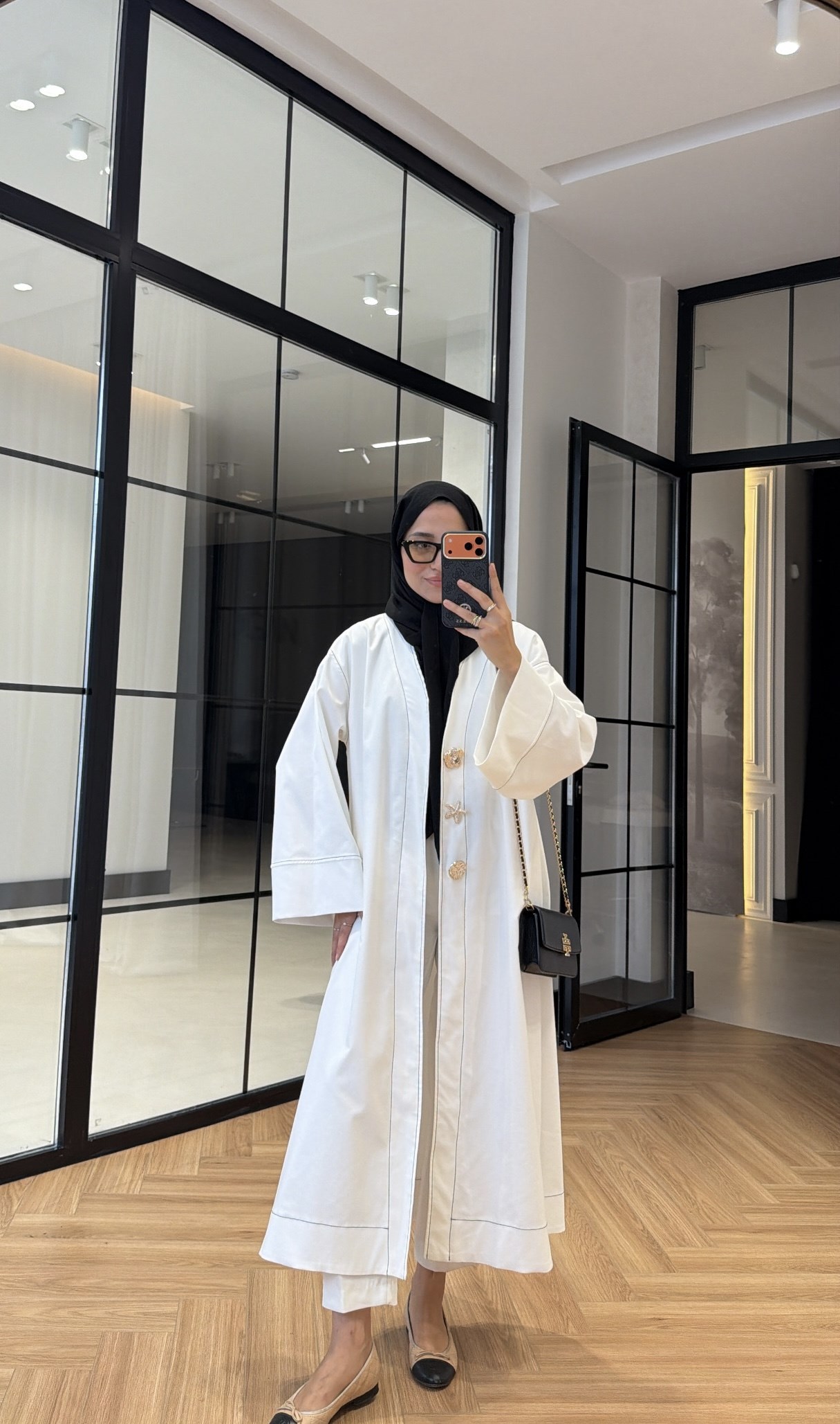 Kimono Kot Ceket Beyaz