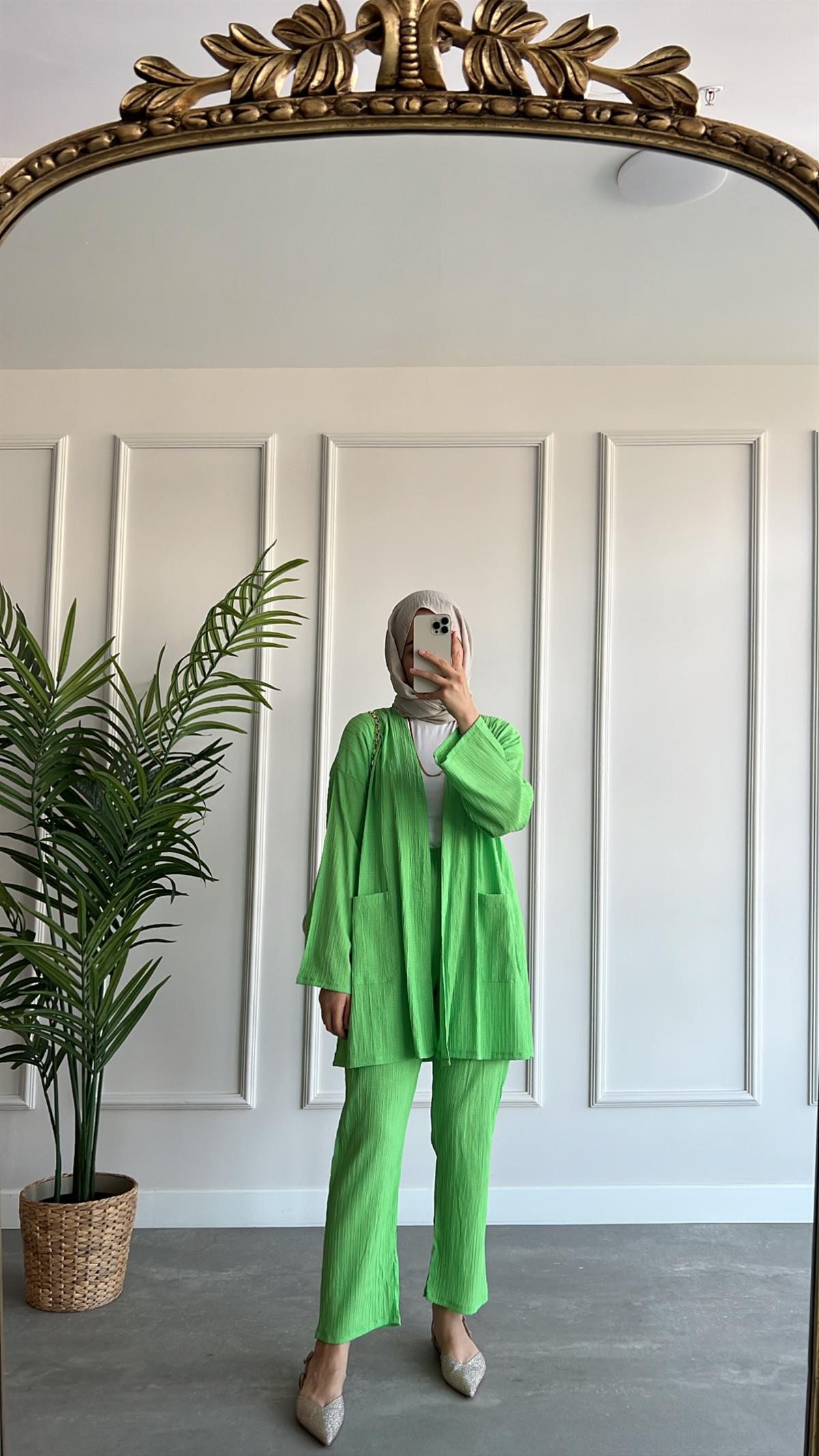 Müslin Kimono Takım