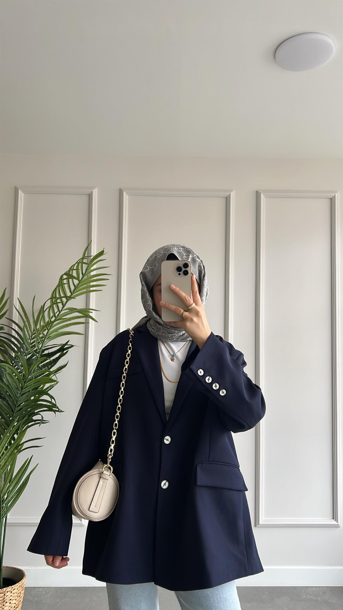 Oversize Blazer Ceket 
