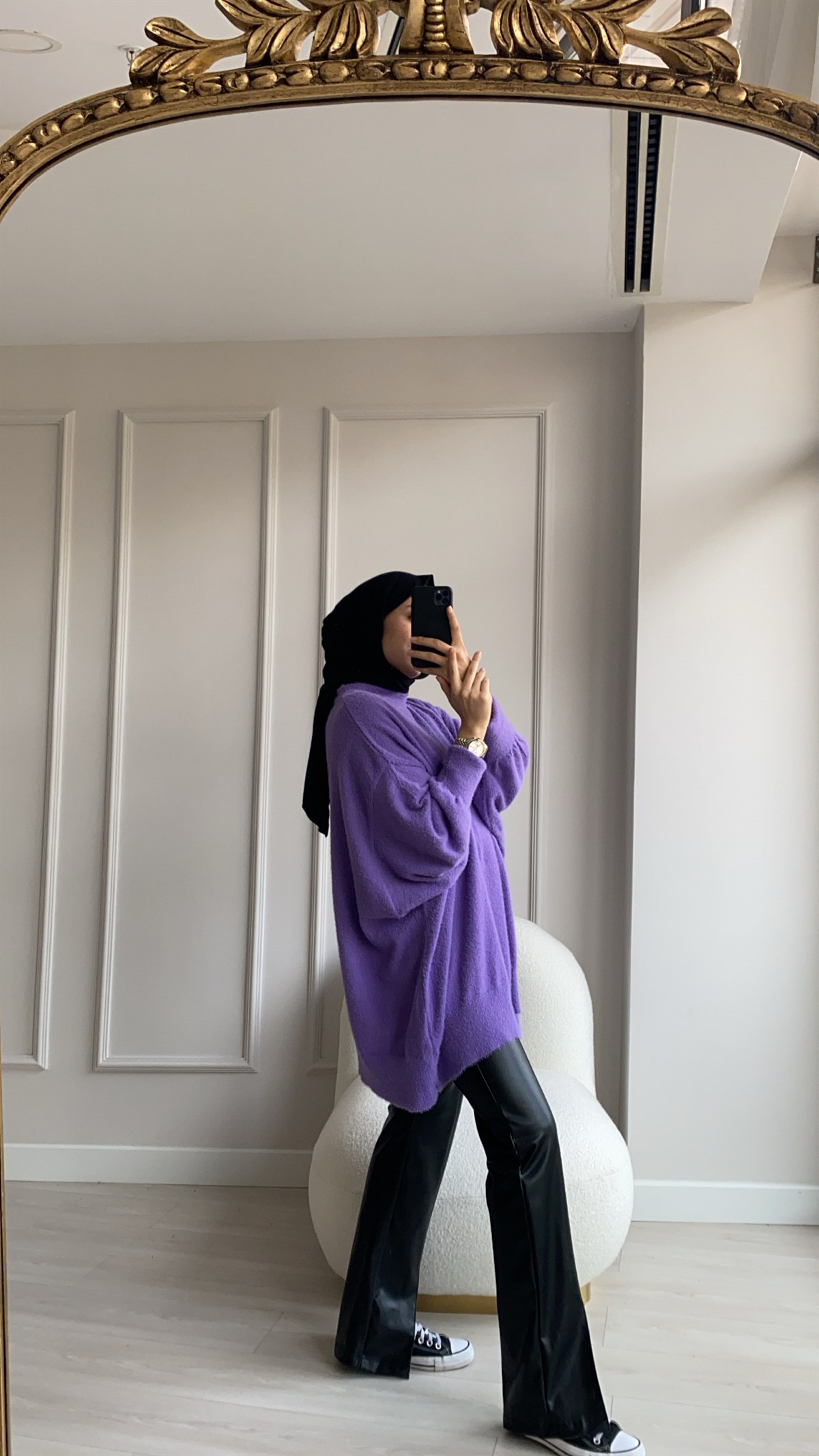 Oversize Lila Kazak