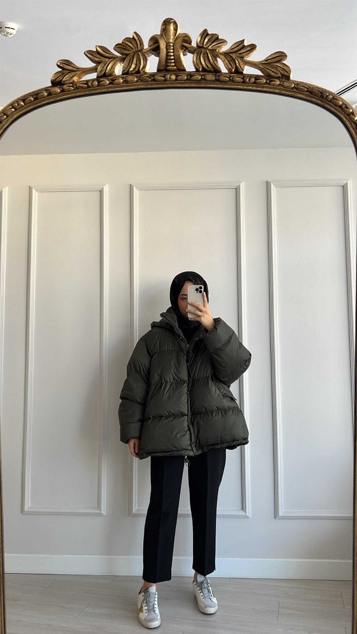Oversize Şişme Mont 