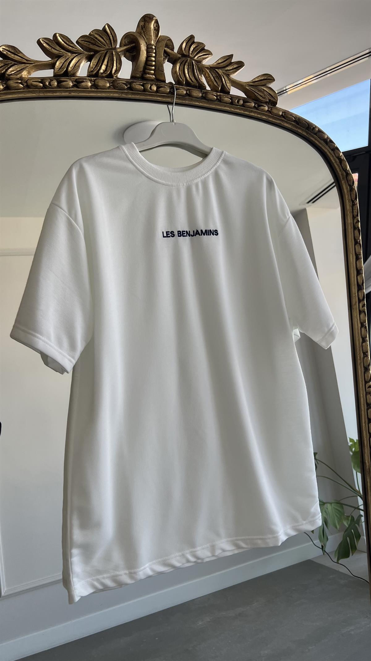 Oversize Tişört-Beyaz