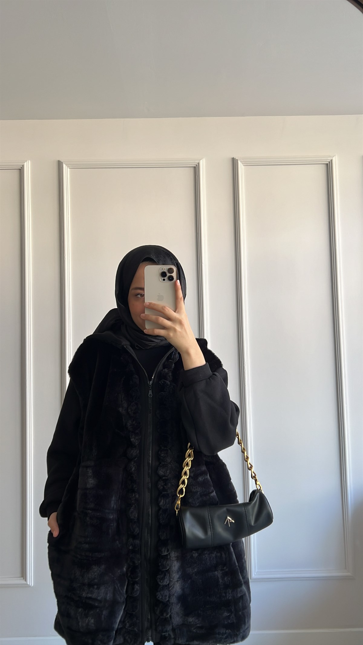 Peluş Detaylı Ceket 