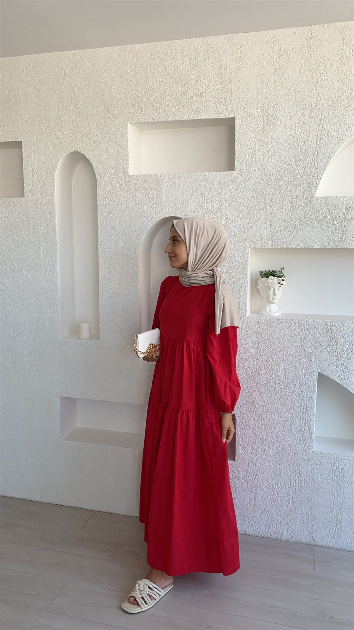 Poplin Elbise