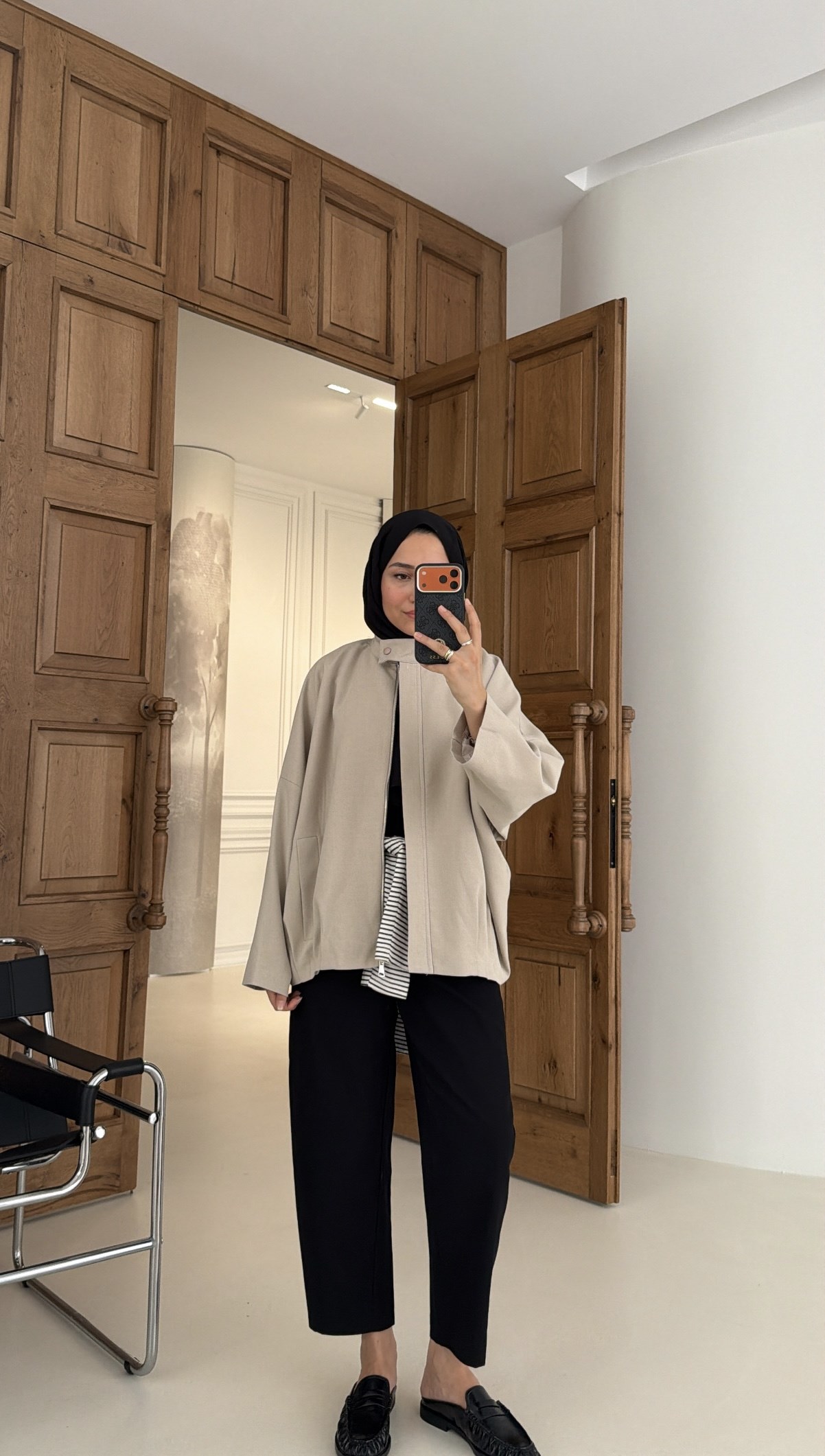 Premium Bomber Ceket Taş