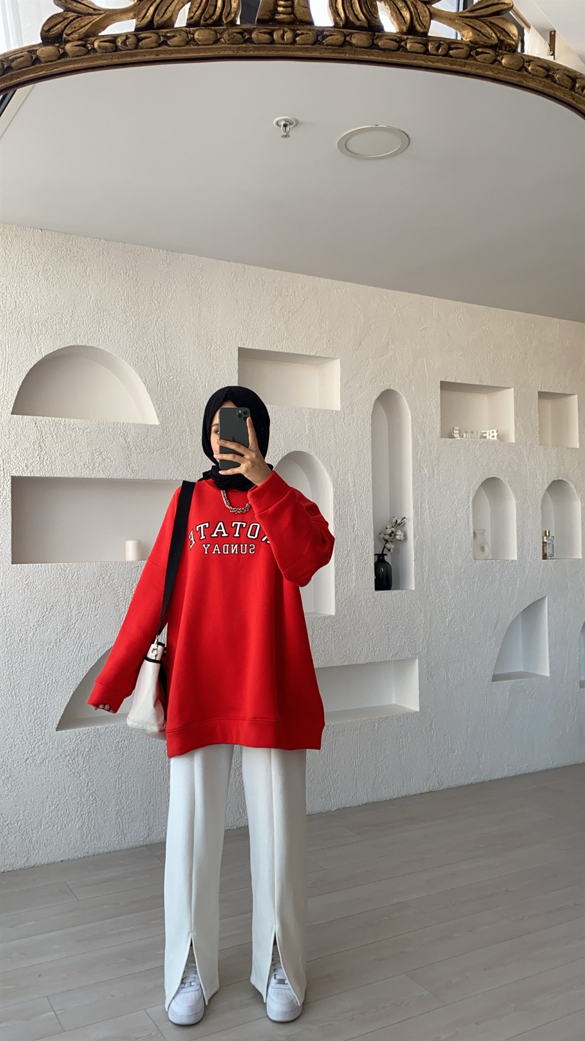 Rotate Şardonlu Sweat