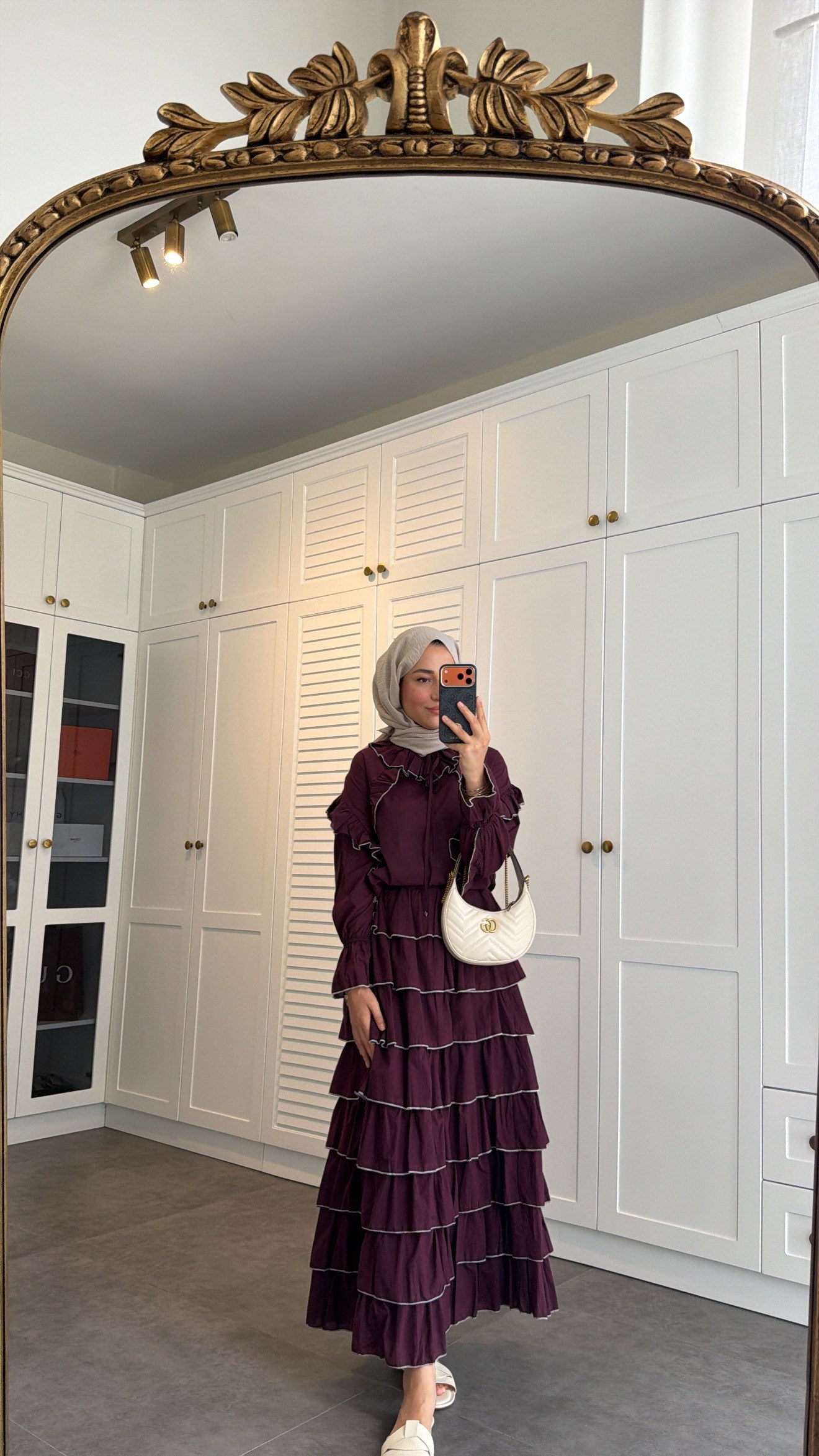 Seranita Pamuk Vual Etekli Takım Burgonya