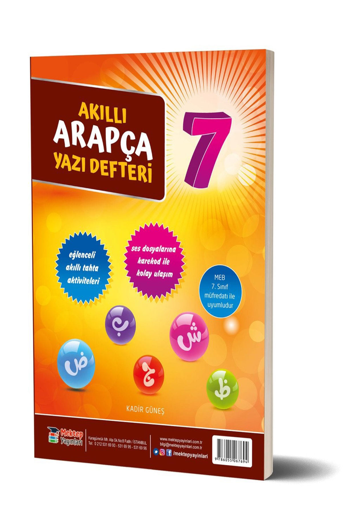 7.Sınıf Akıllı Arapça Yazı Defteri