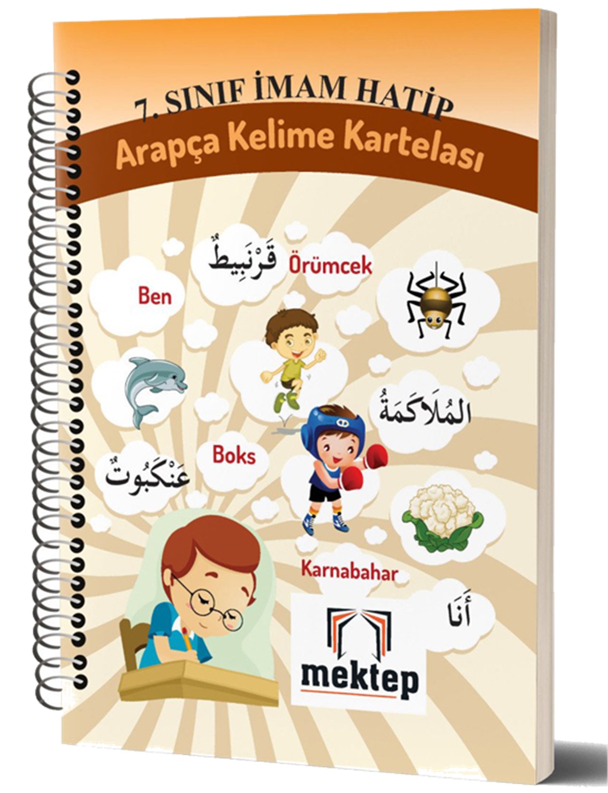 7.Sınıf Arapça Kelime KartelasıMektep YayınlarıSözlükler