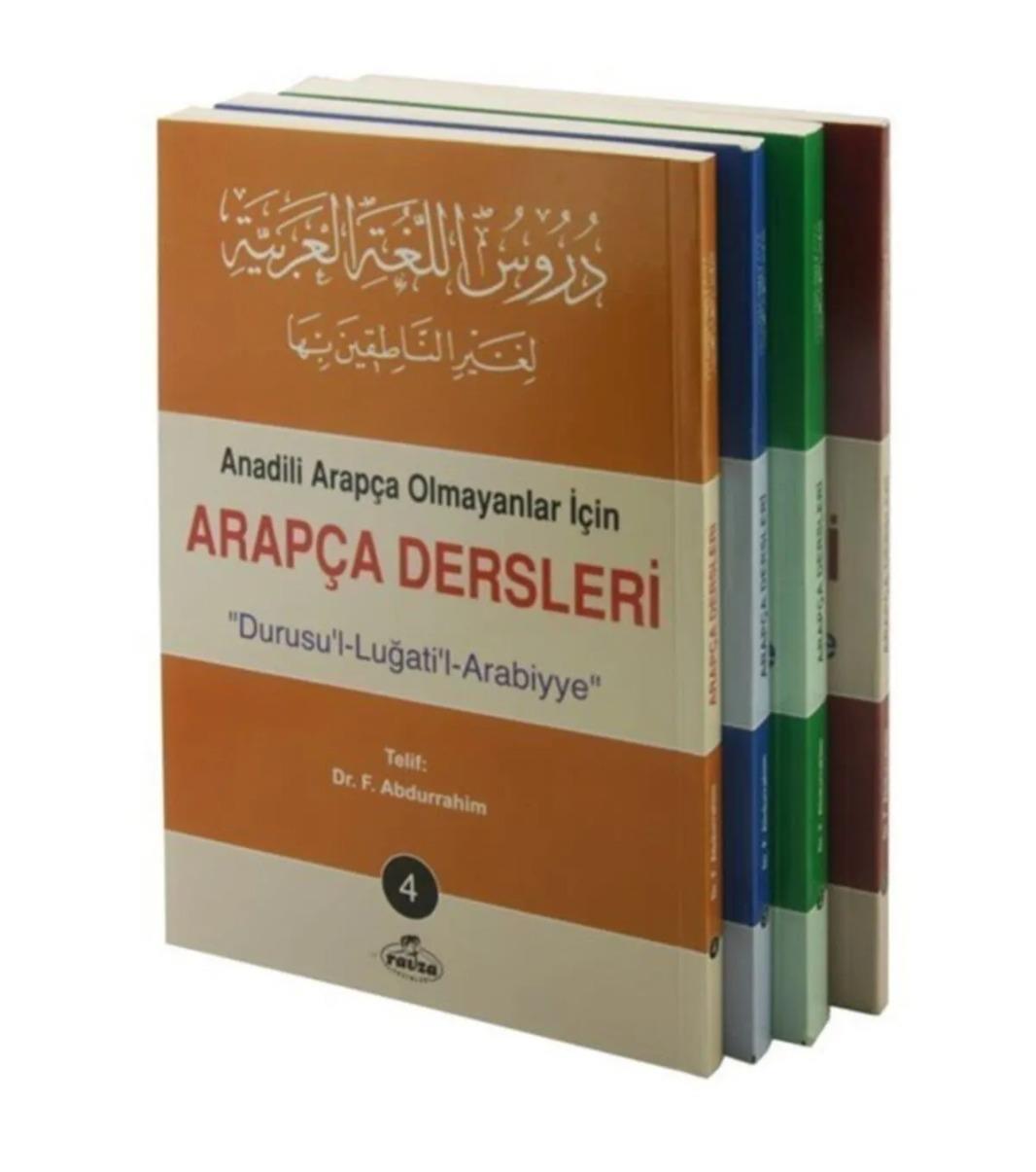 Arapça Dersleri : Durusu'l-Lugati'l-Arabiyye (4 Kitap Takım);Anadili Arapça Olmayanlar İçinRavza YayınlarıDiğer