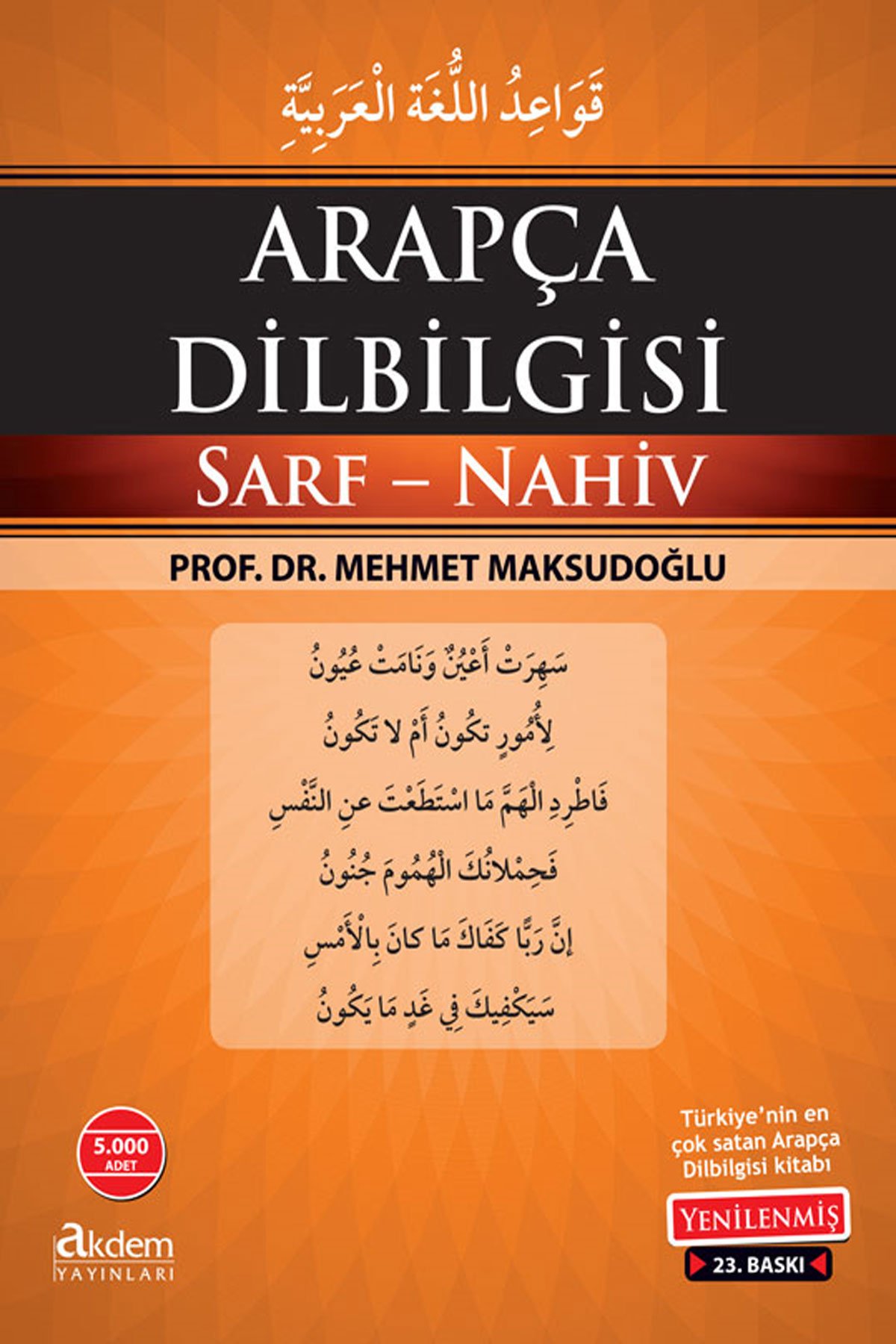 Arapça Dilbilgisi Sarf-Nahiv