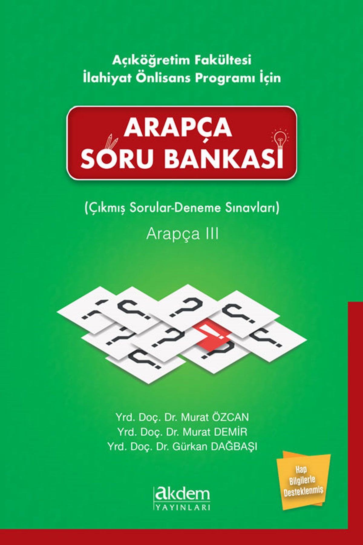 Arapça Soru Bankası (Çıkmış Sorular - Deneme Sınavları) Arapça III