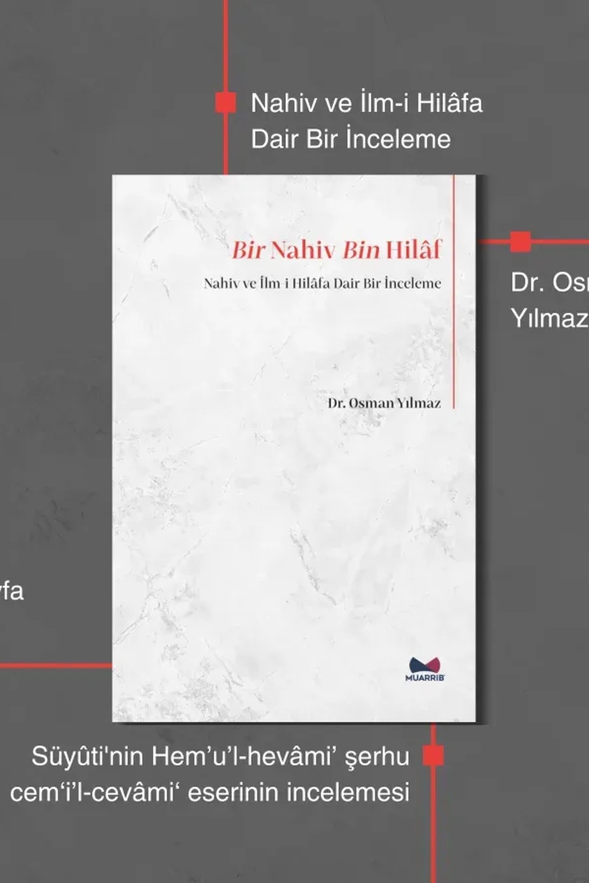 Bir Nahiv Bin Hilaf Nahiv ve İlm-i Hilafa Dair Bir İncelemeMuarrib YayınlarıNahiv