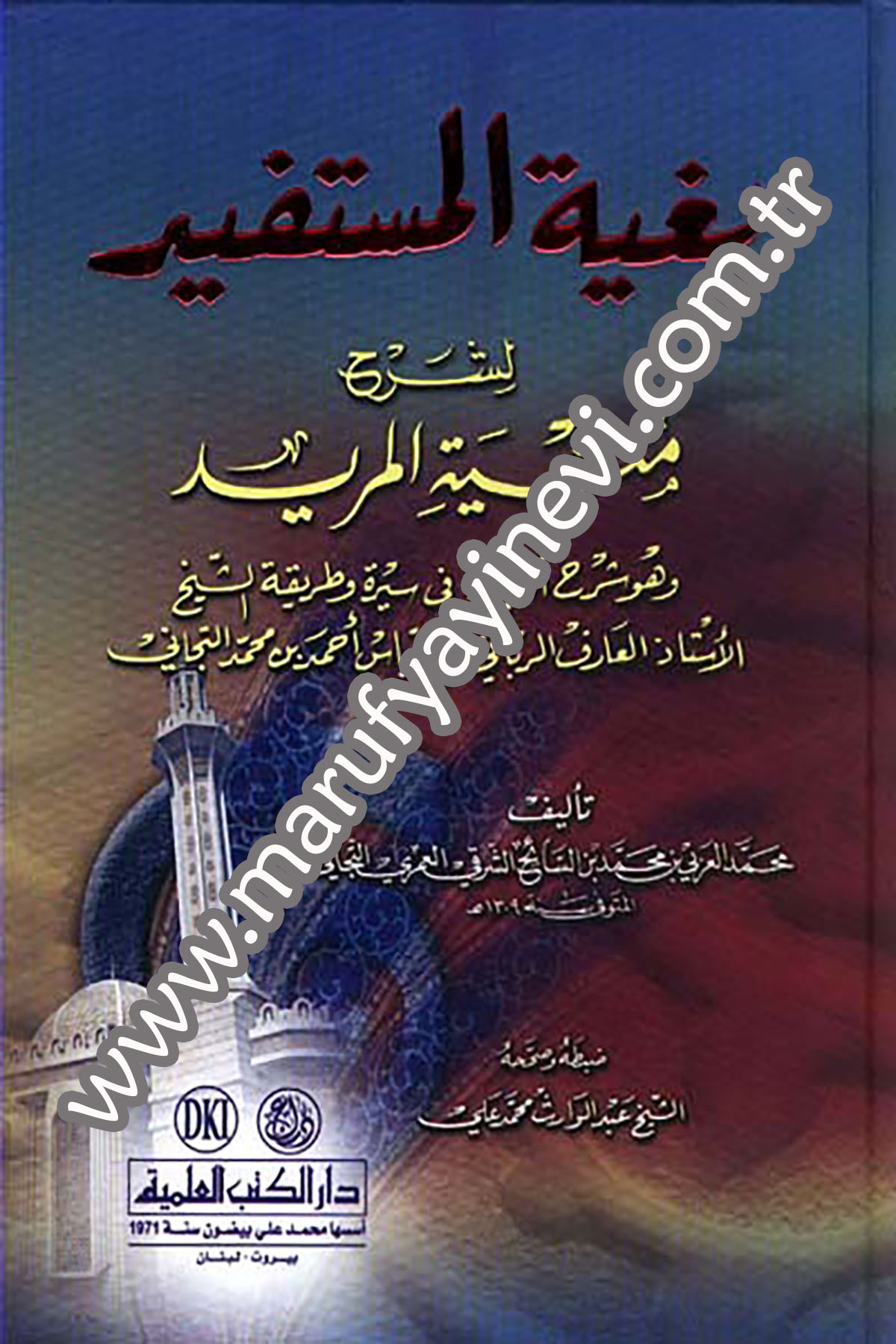 Bugyetül Müstefid Li Şerhi Münyetil MüridDarü'l-Kütübi'l-İlmiyyeTasavvuf