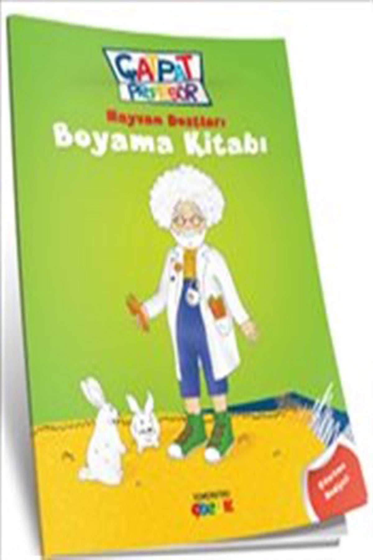 Çatpat Profesör Hayvan Dostları Boyama Kitabı