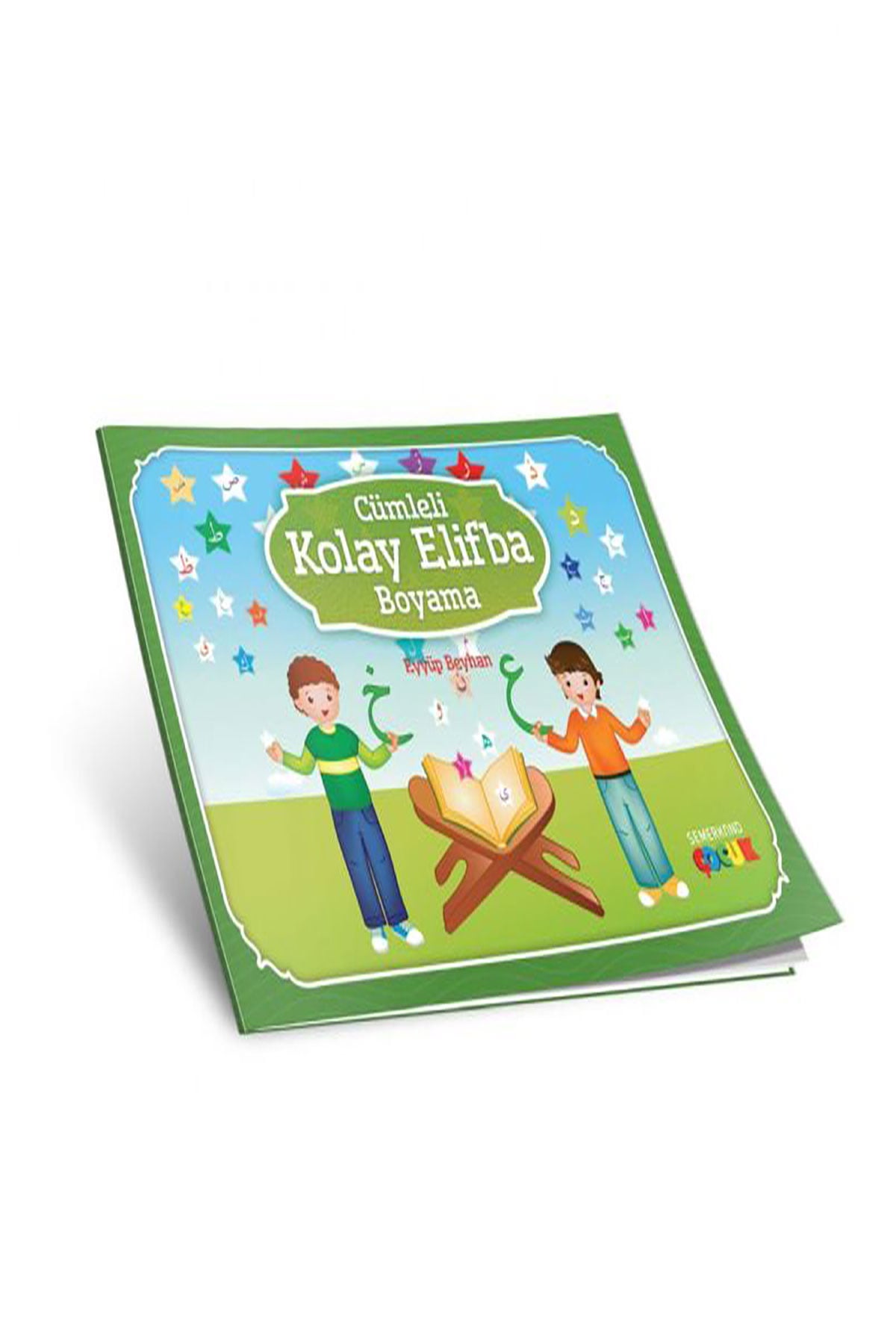 Cümleli Kolay Elifba Boyama Kitabı