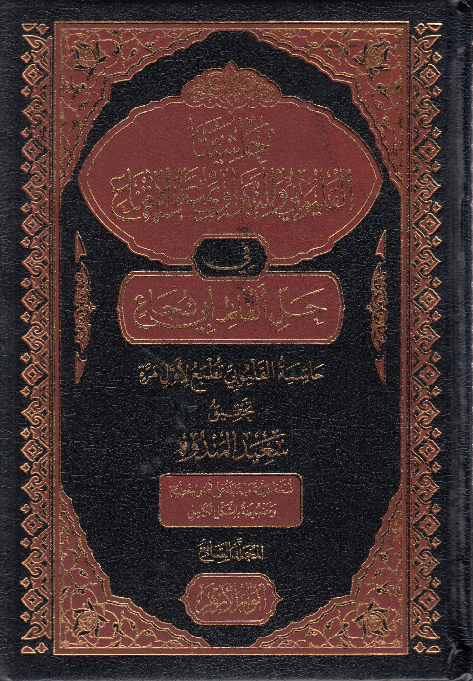 Haşiyeta Kalyubi Ven Nibravi Alal İkna Fi Halli Elfazi Ebi Şüca 7 Cilt - حاشيتا القليوبي والنبراوي على الإقناع في حل ألفاظ أبي شجاعDar Envarul EzherŞafii Fıkhı