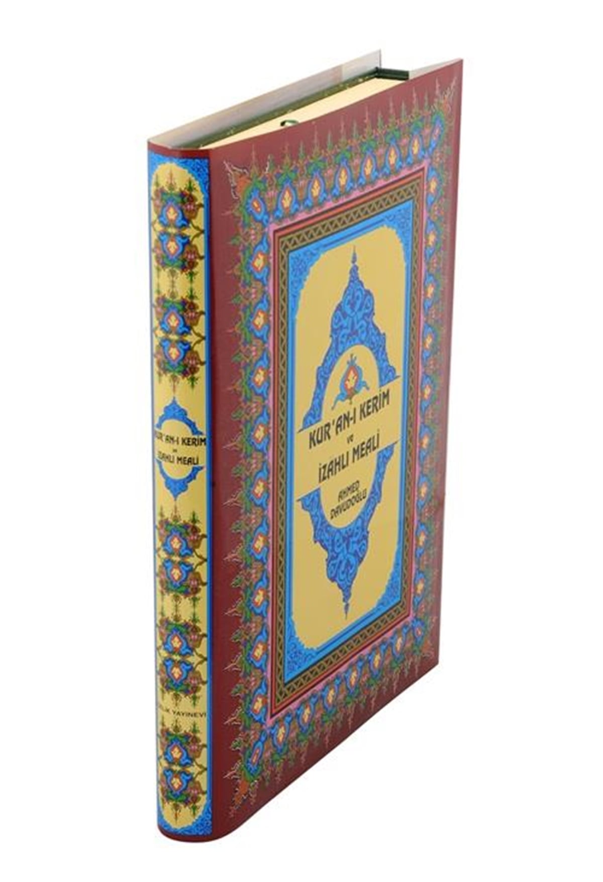 Kur'an-ı Kerim ve İzahlı Meali Ahmed Davudoğlu-Rahle Boy