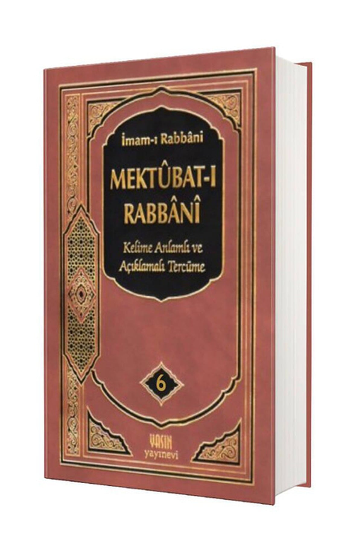 Mektubatı Rabbani Tercümesi Kelime Anlamlı 6.CiltYasin YayıneviTasavvuf