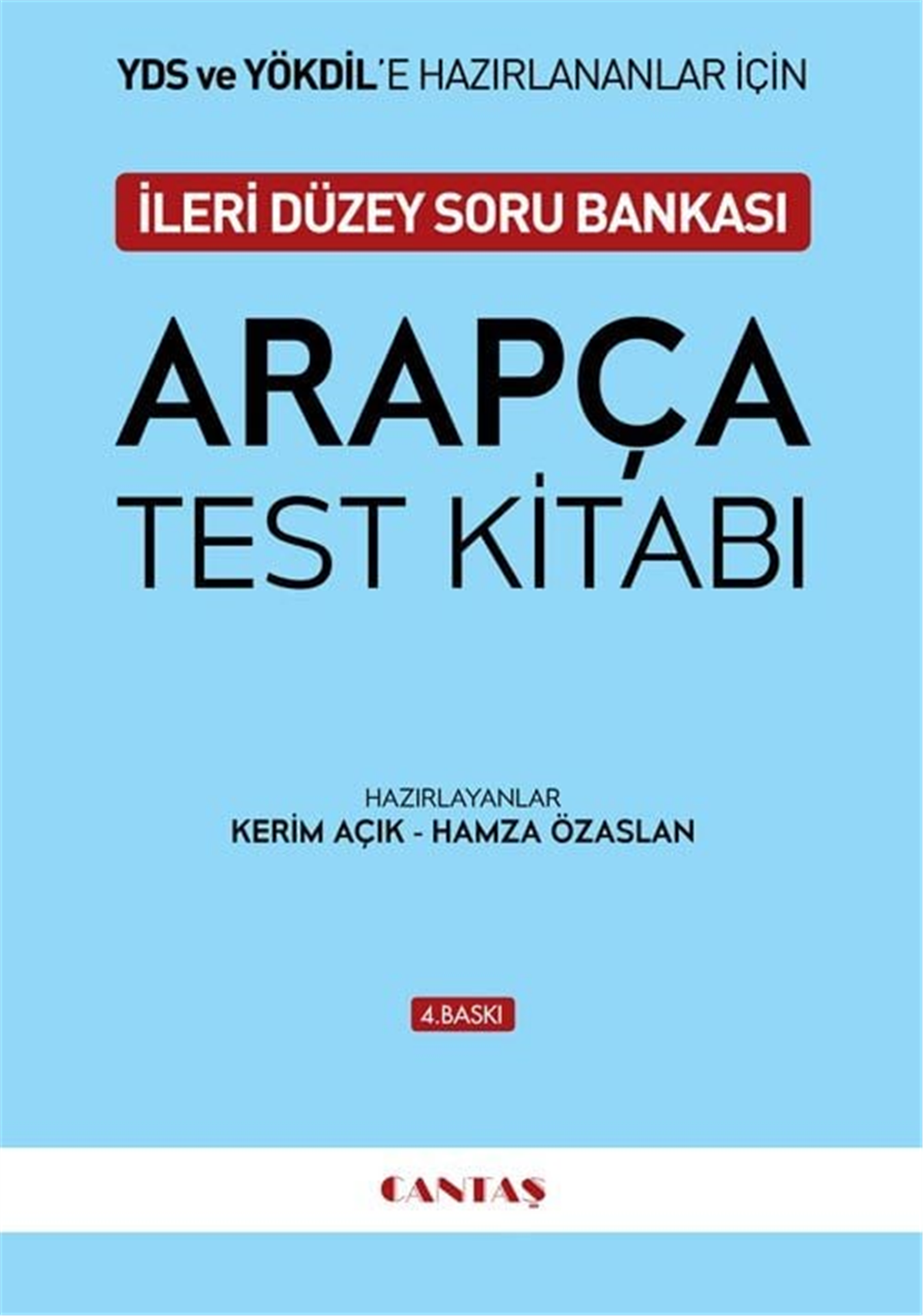 YDS ve YÖKDİL Arapça Test KitabıCantaş YayınlarıArap Dili ve Edebiyatı