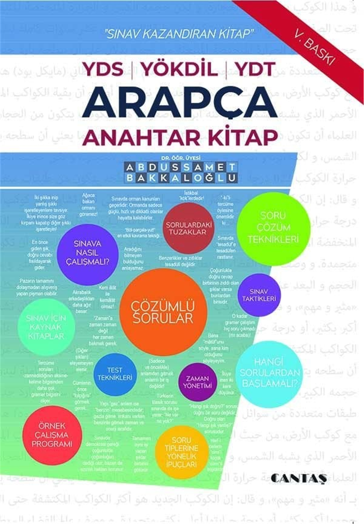 YDS-YÖKDİL-YDT Arapça Anahtar KitapCantaş YayınlarıArap Dili ve Edebiyatı