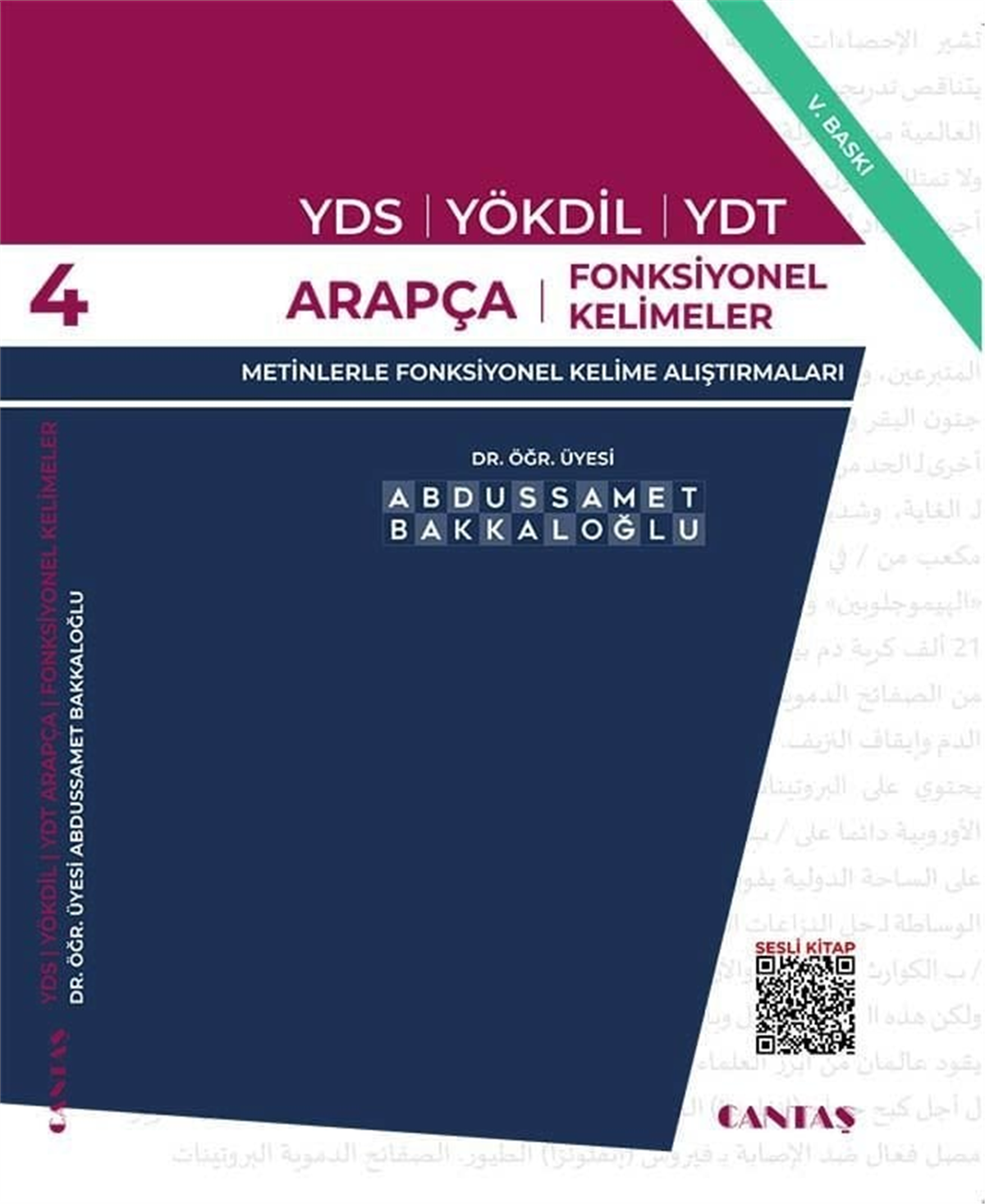 YDS-YÖKDİL-YDT Arapça Fonksiyonel KelimelerCantaş YayınlarıArap Dili ve Edebiyatı