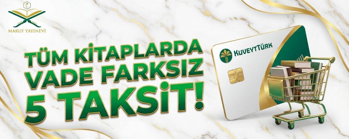 Vade Farksız 5 Taksit İmkanı