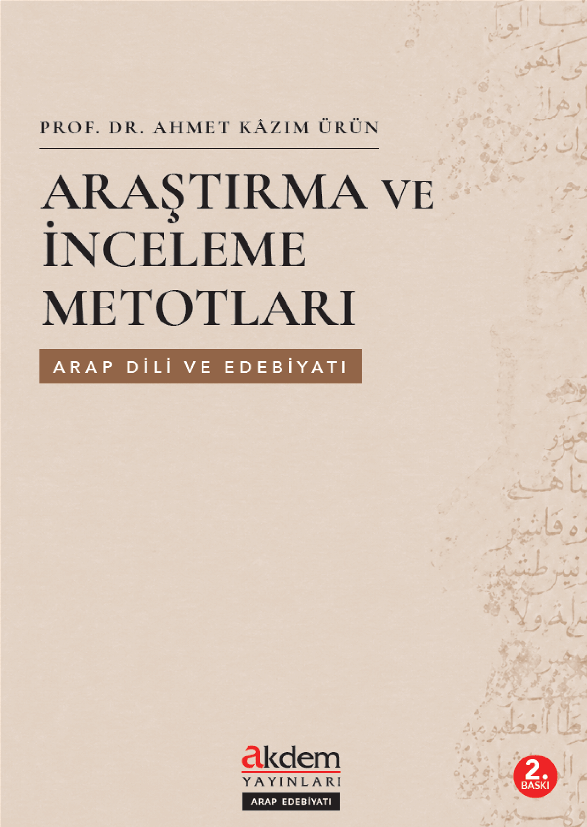 Araştırma ve İnceleme MetotlarıAkdem YayınlarıAraştırma-İnceleme