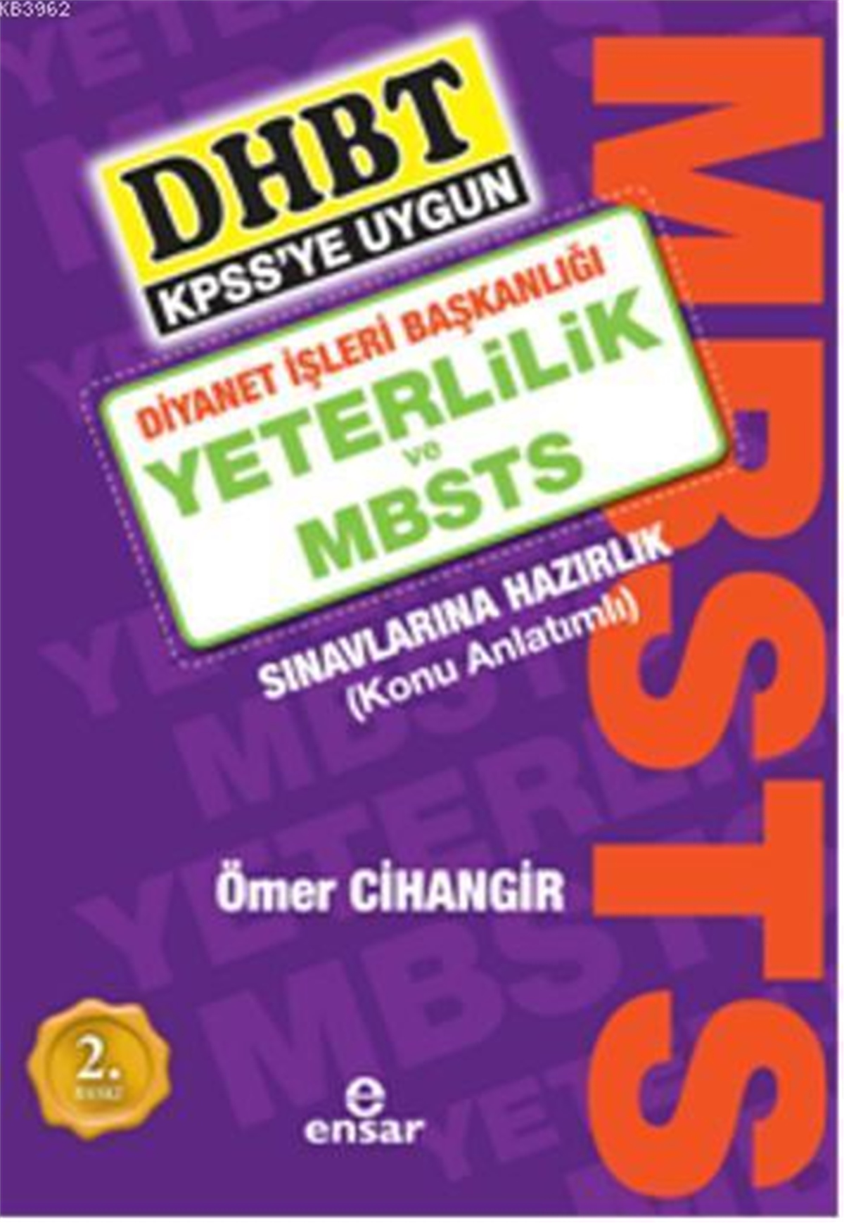 Diyanet İşleri Başkanlığı Yeterlilik Ve Mbsts Sınavlarına Hazırlık Kitabı