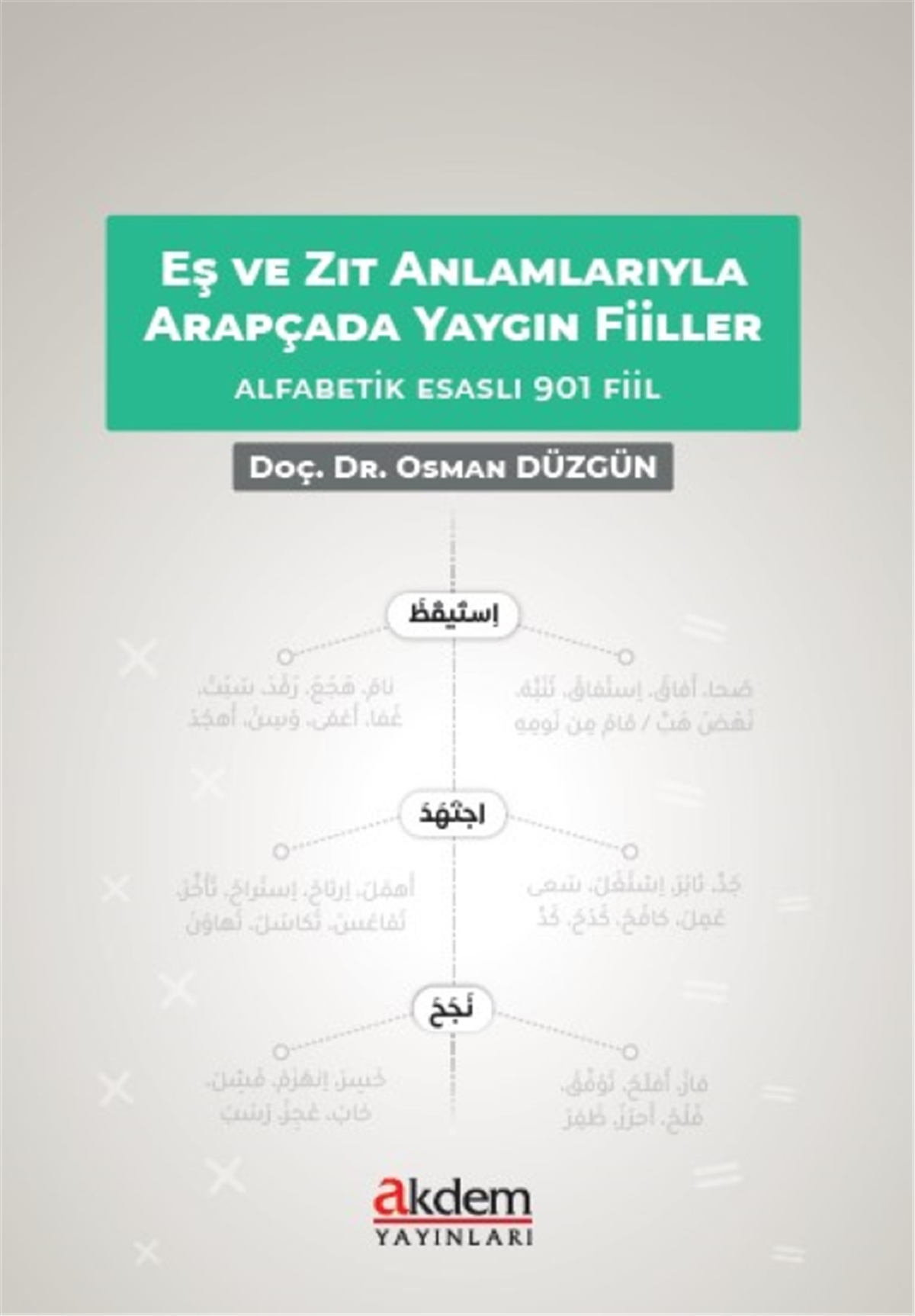 Eş ve Zıt Anlamlarıyla Arapçada Yaygın FiillerAkdem YayınlarıMuhtelif Ürünler