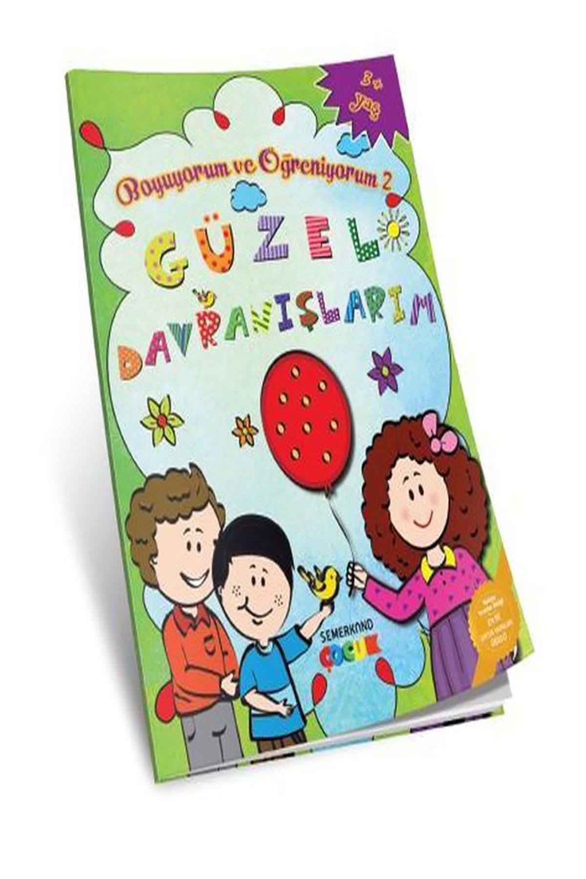 Güzel Davranışlarım Boyama Kitabı