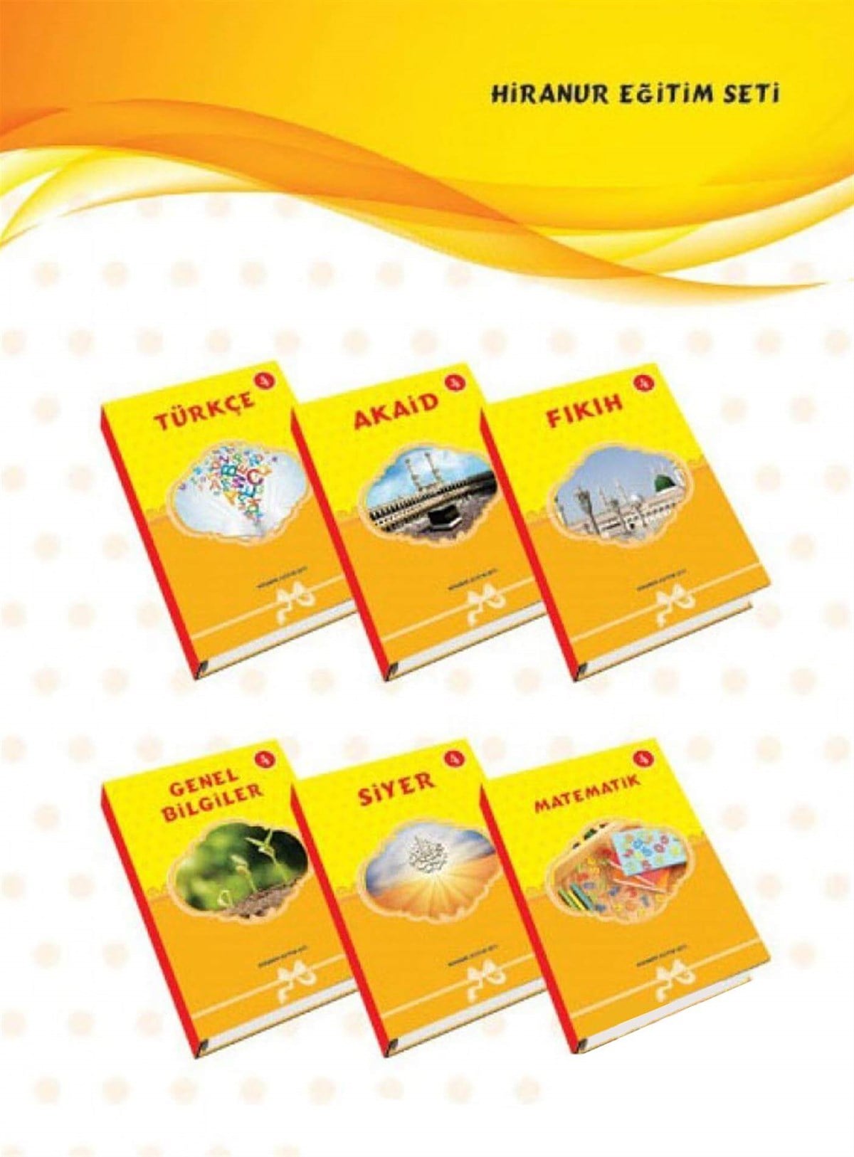 Hiranur Set 4Kitap Kalbi YayıncılıkDin