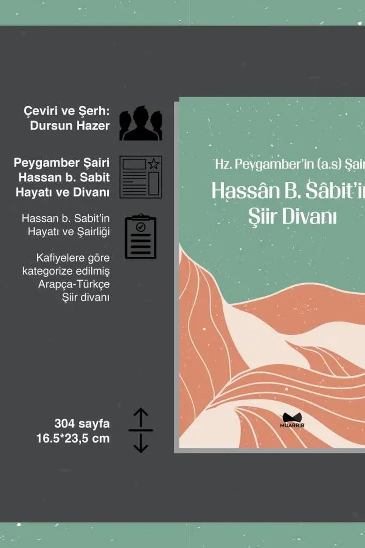 Hz. Peygamber'in Şairi Hassan b. Sabit'in Şiir DivanıMuarrib YayınlarıArap Dili ve Edebiyatı