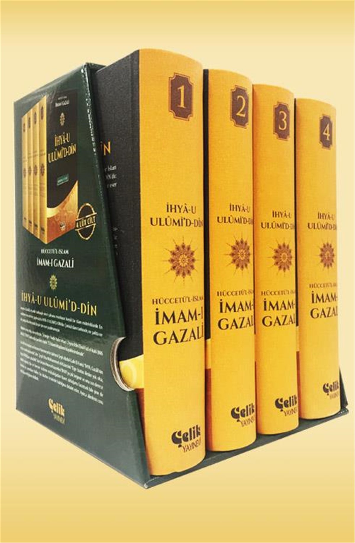 İhya-U Ulûmi'D-Dîn - 4 Cilt / Büyük Boy