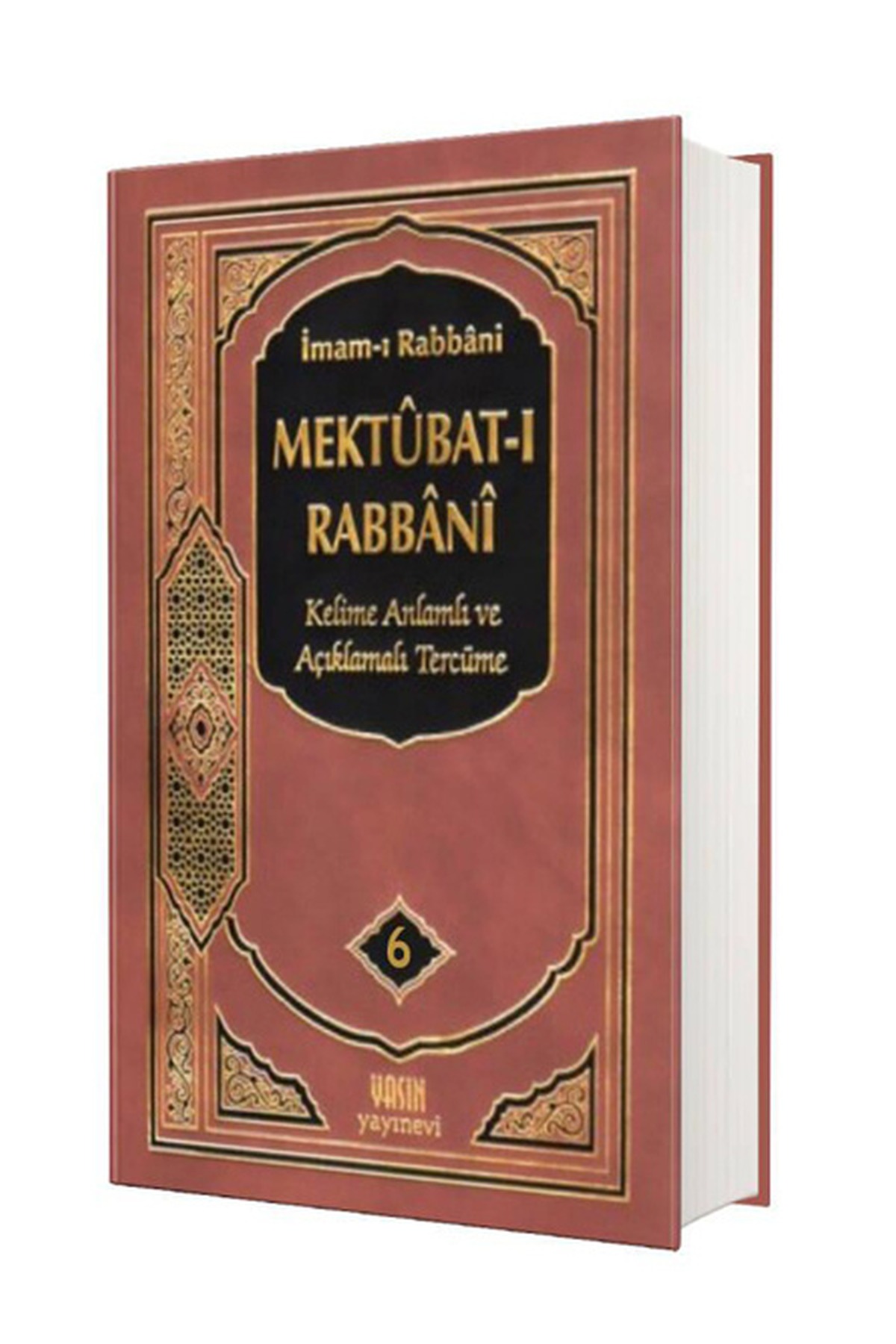 Mektubatı Rabbani Tercümesi Kelime Anlamlı 6.CiltYasin YayıneviTasavvuf